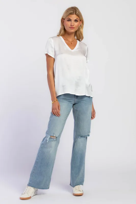 Billie White Shirt sold by Velvet Heart