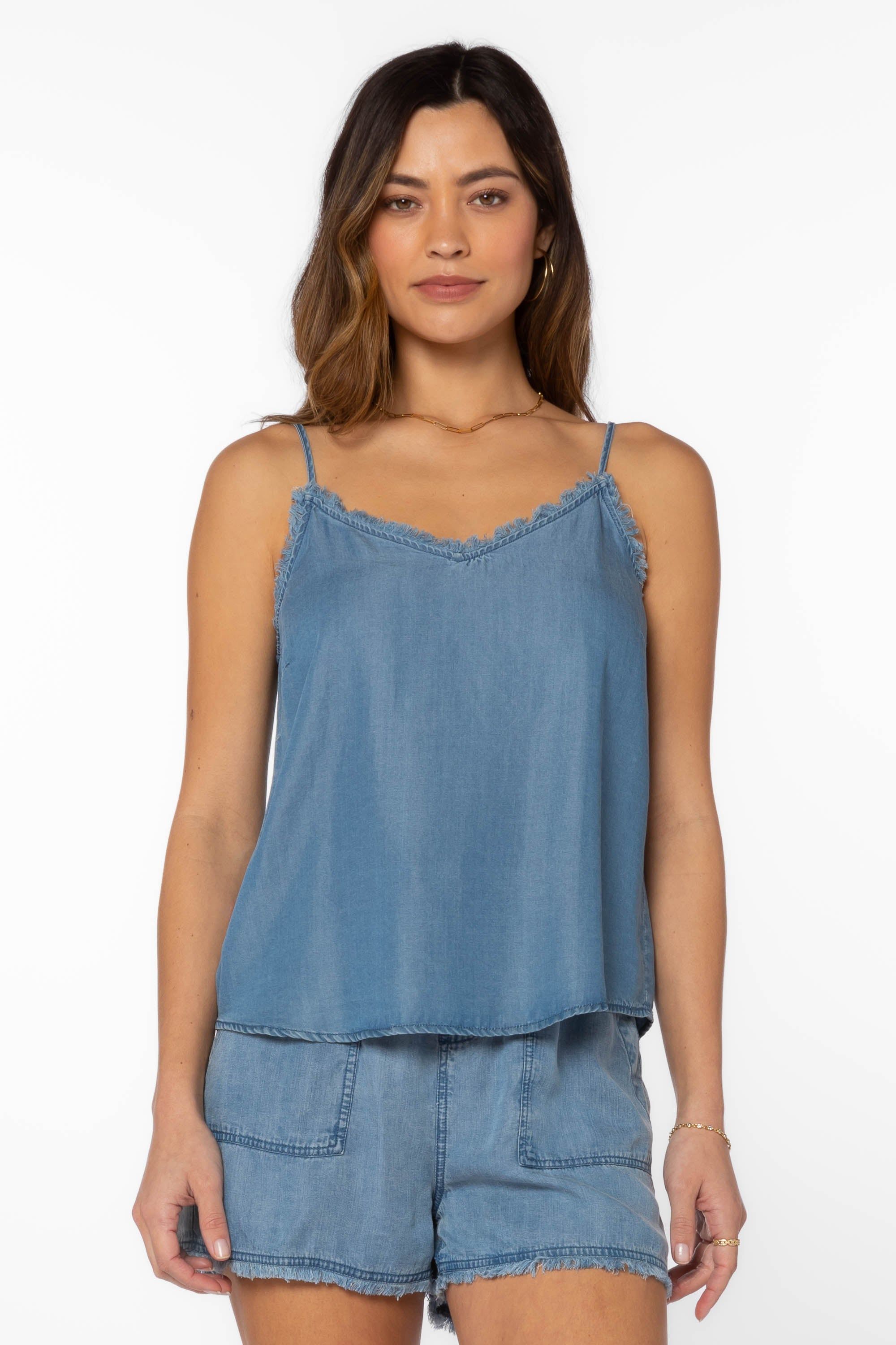 Victory Blue Denim Cami sold by Velvet Heart product image thumbnail 2