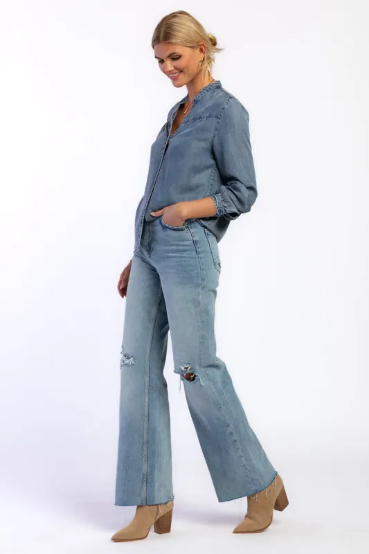 Fanny Denim Shirt sold by Velvet Heart