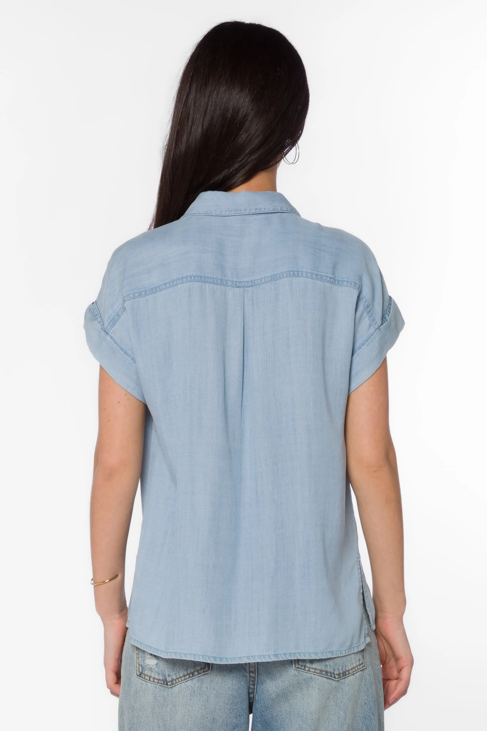 Edison Greyson Blue Shirt sold by Velvet Heart product image thumbnail 4