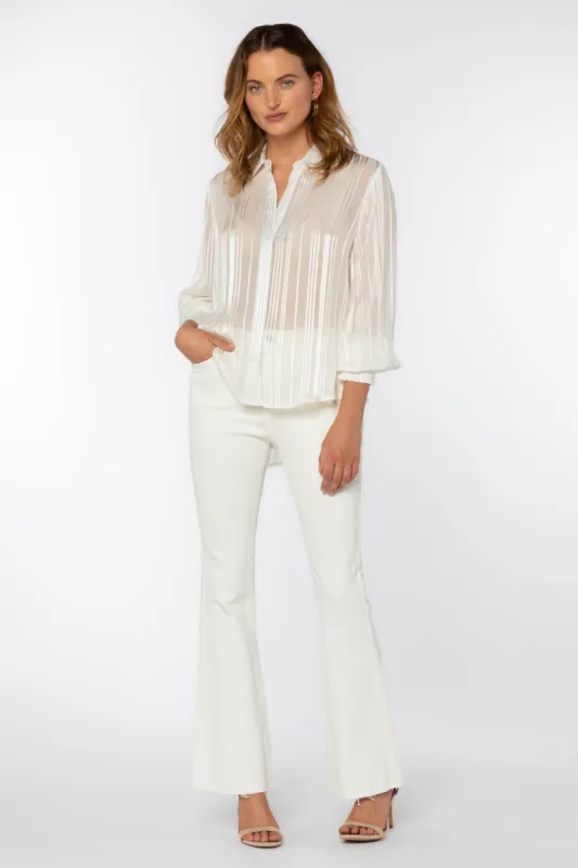 Natalie White Shirt sold by Velvet Heart