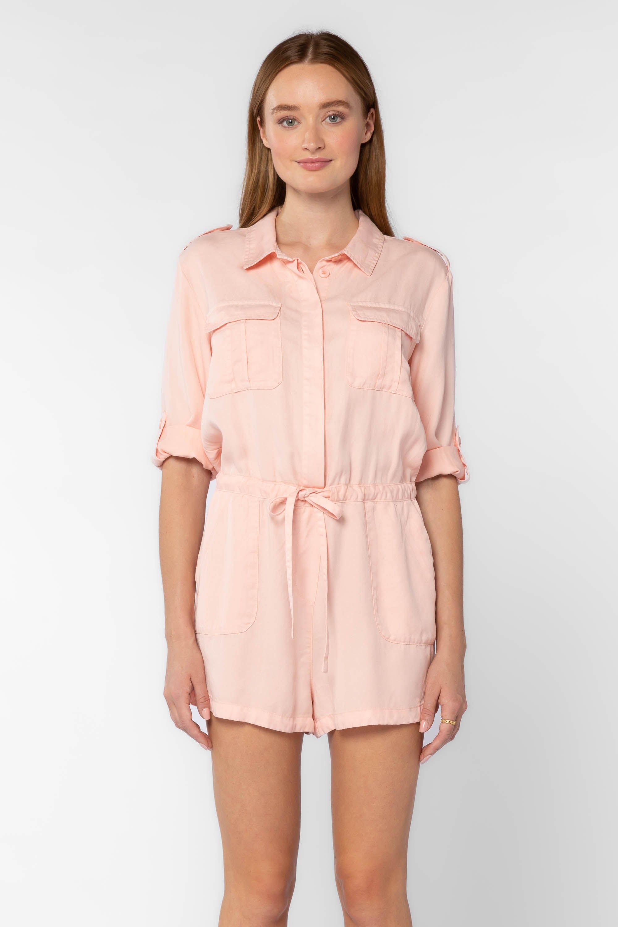 Luba Pink Blossom Romper sold by Velvet Heart product image thumbnail 2