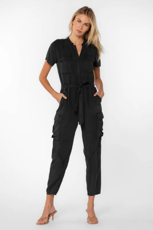 Greyson Black Jumpsuit sold by Velvet Heart