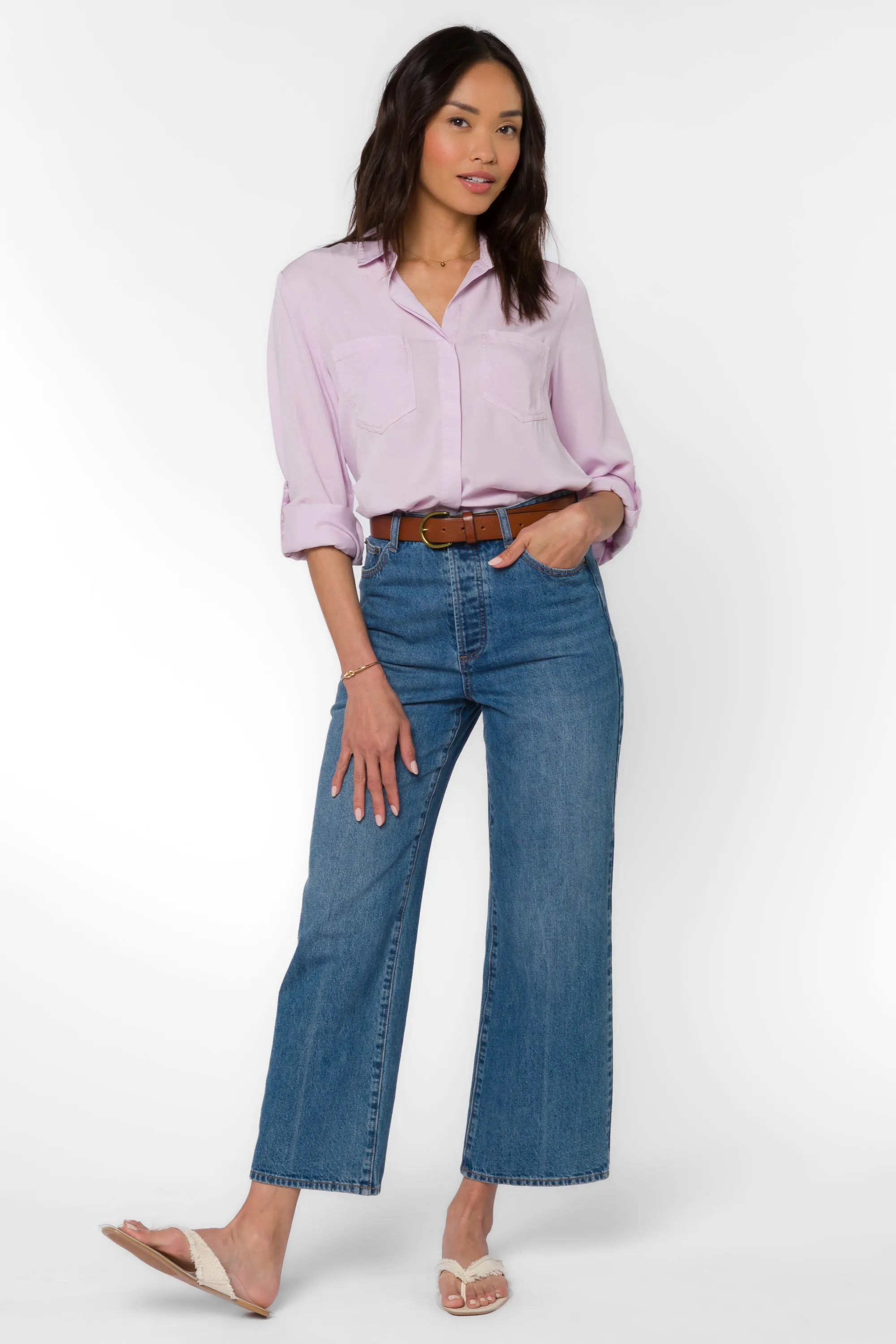 Riley Pastel Lilac Shirt sold by Velvet Heart product image thumbnail 2