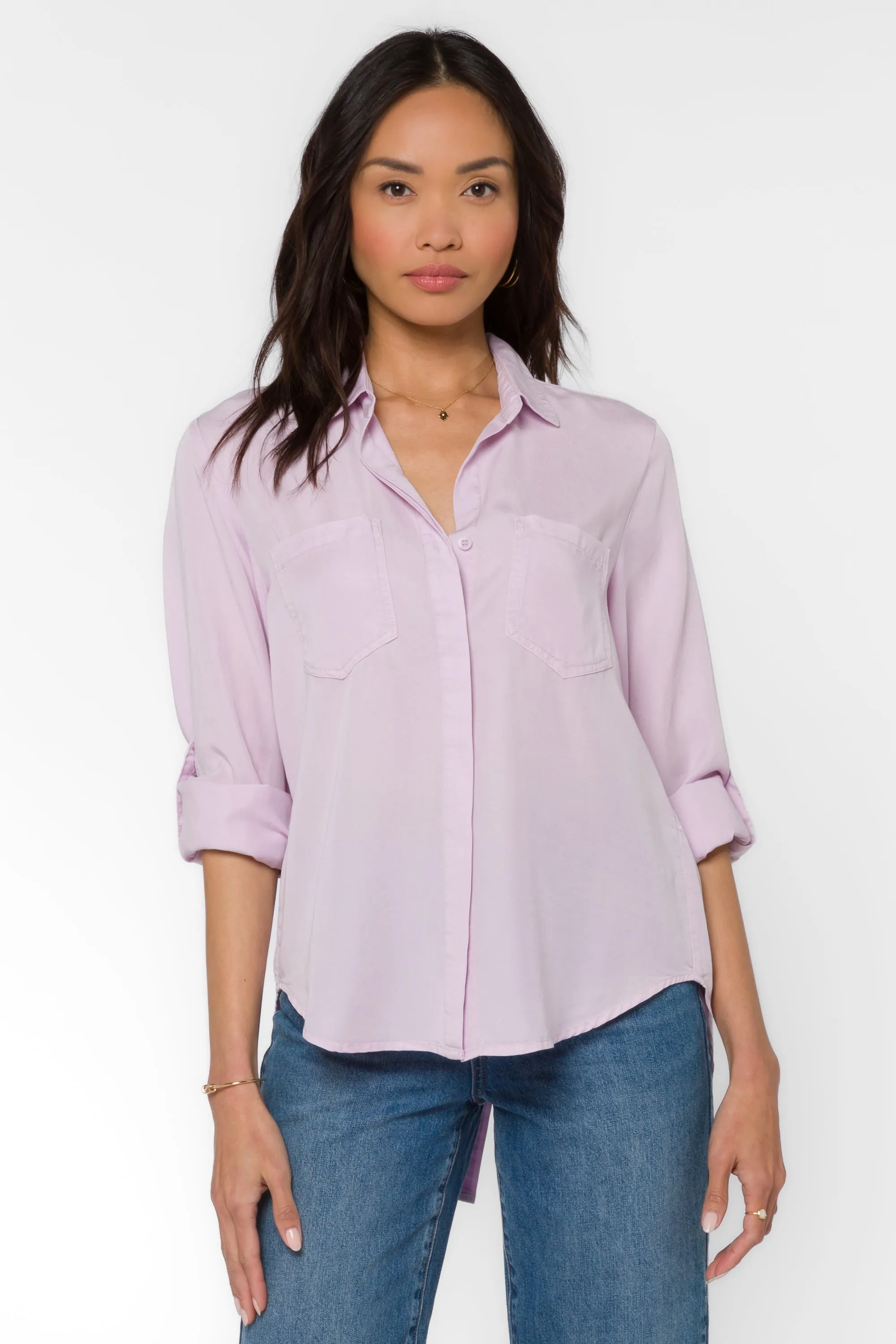 Riley Pastel Lilac Shirt sold by Velvet Heart product image thumbnail 3