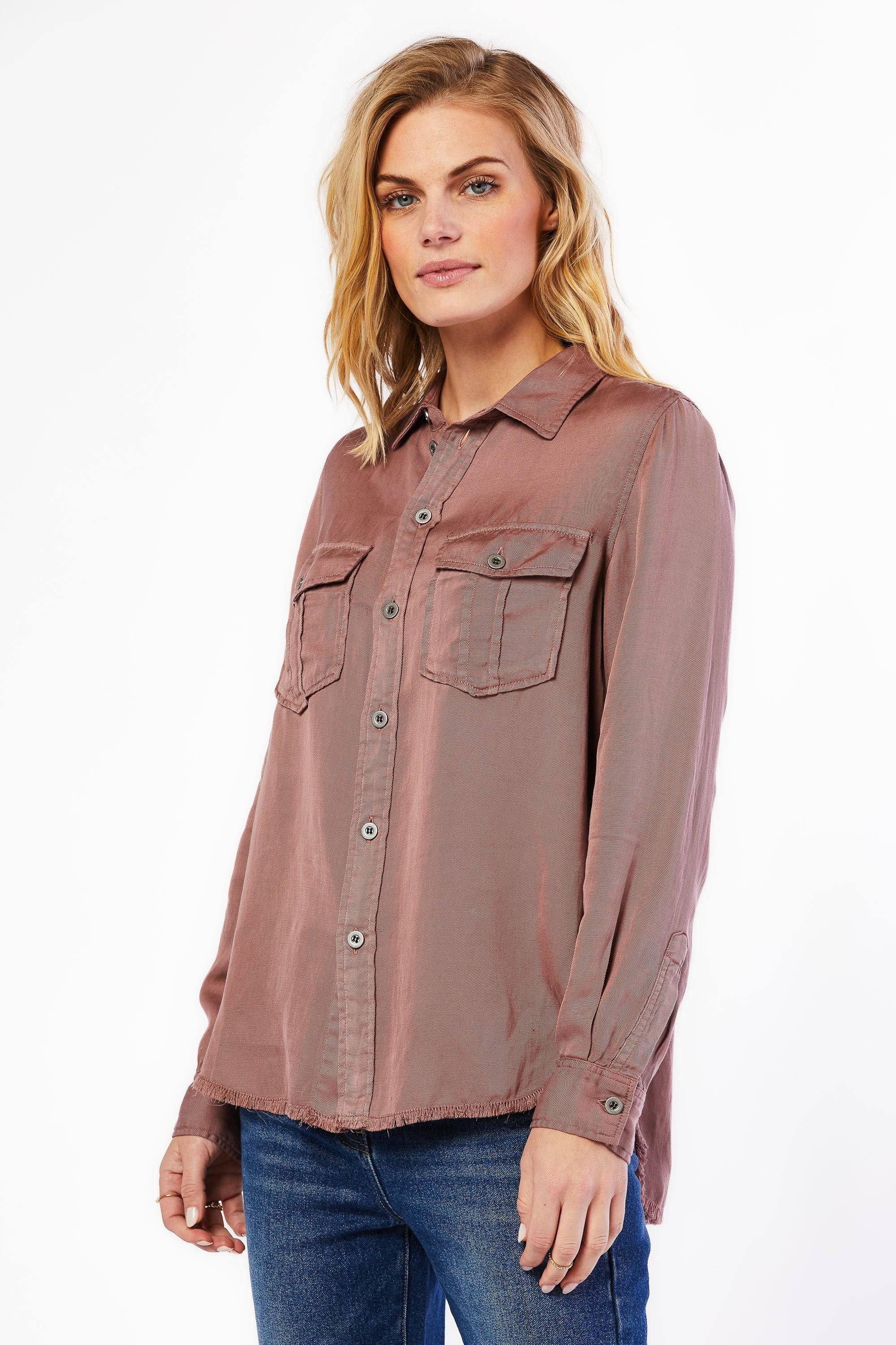 Brea Mauve Shirt sold by Velvet Heart product image thumbnail 3