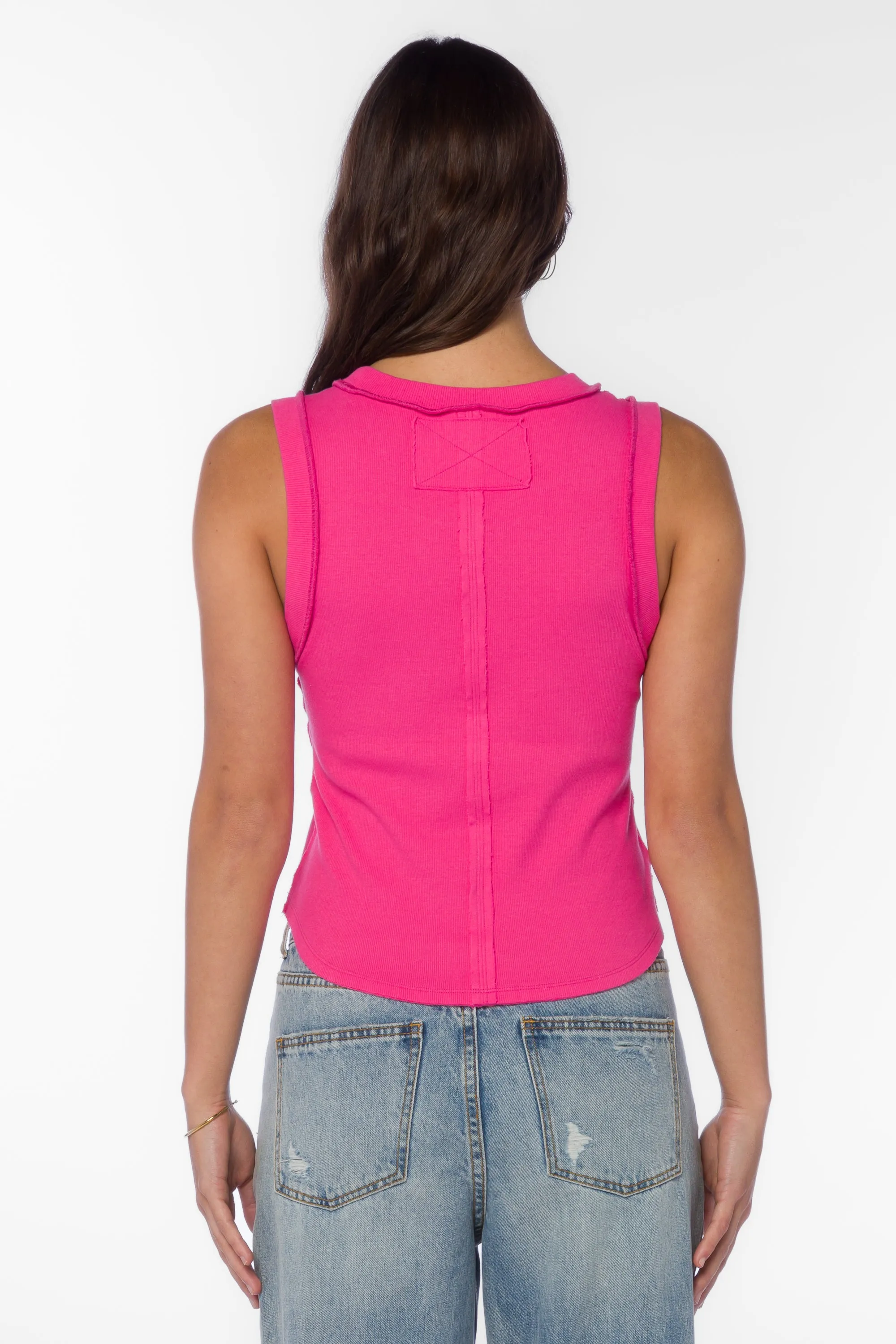Douglas Hot Pink Tank sold by Velvet Heart product image thumbnail 5