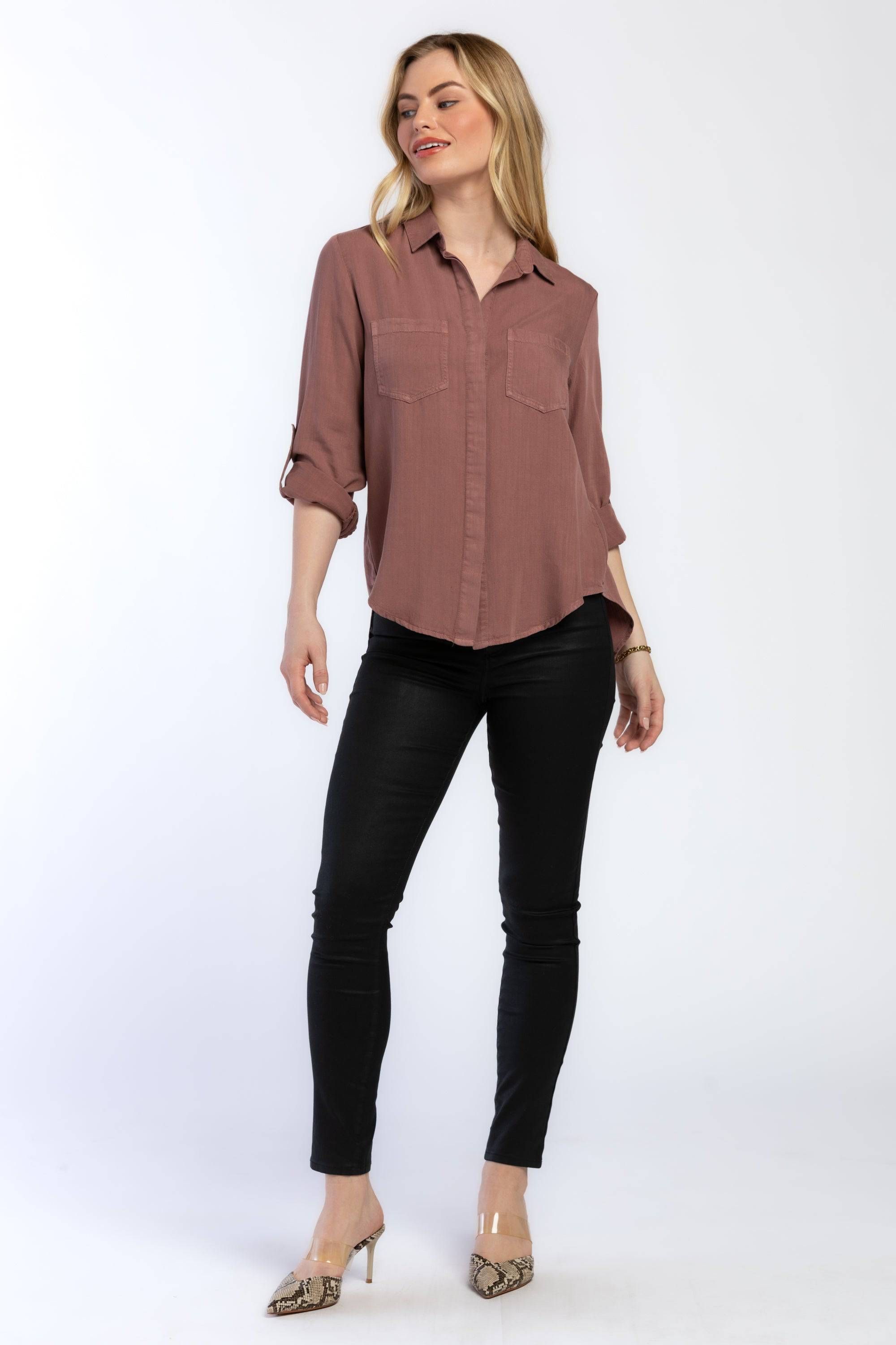 Riley Mauve Shirt sold by Velvet Heart product image thumbnail 3