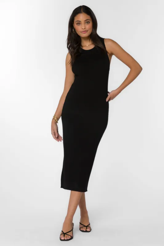 Raylene Black Dress sold by Velvet Heart