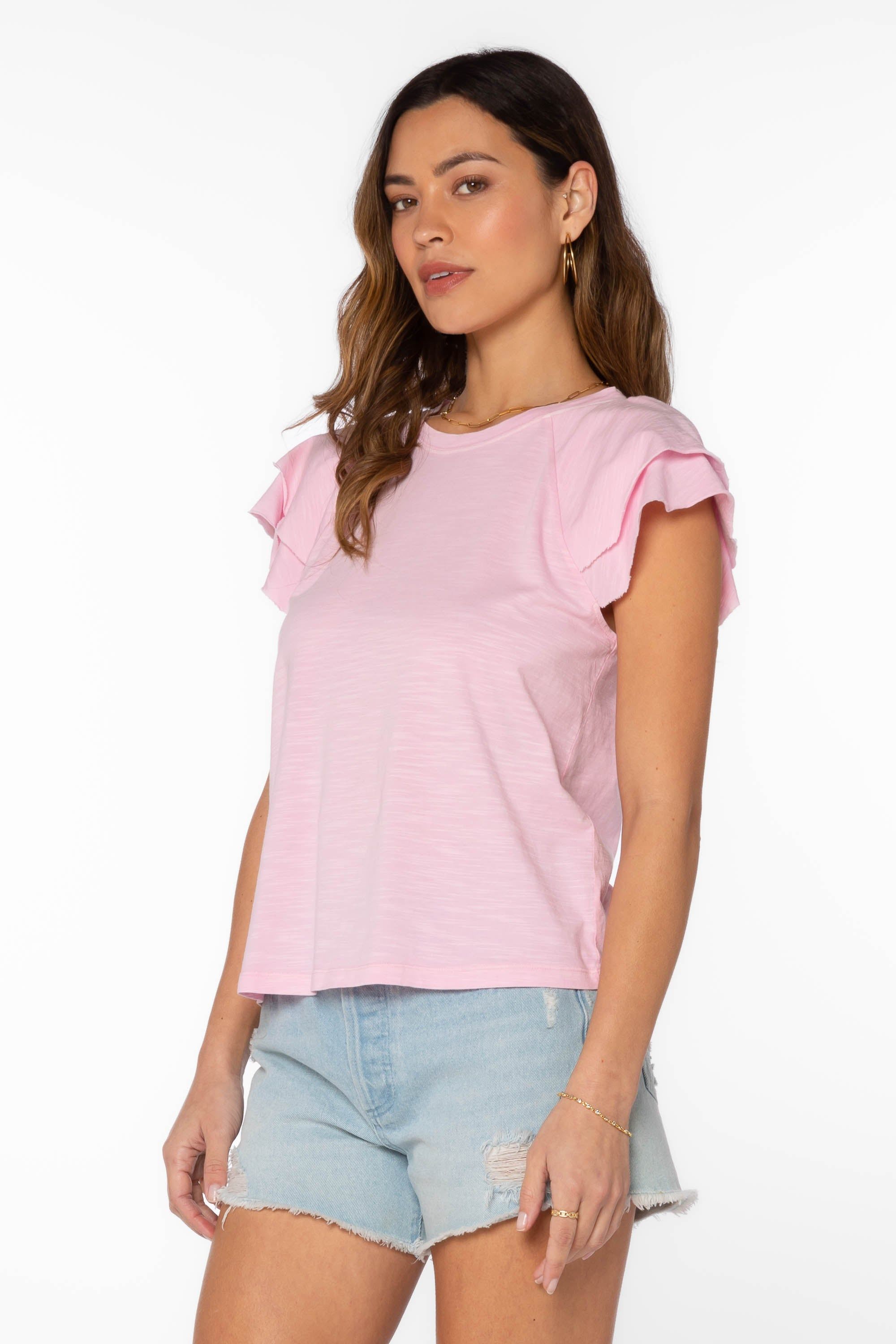 Sunny Pink Shirt sold by Velvet Heart product image thumbnail 3