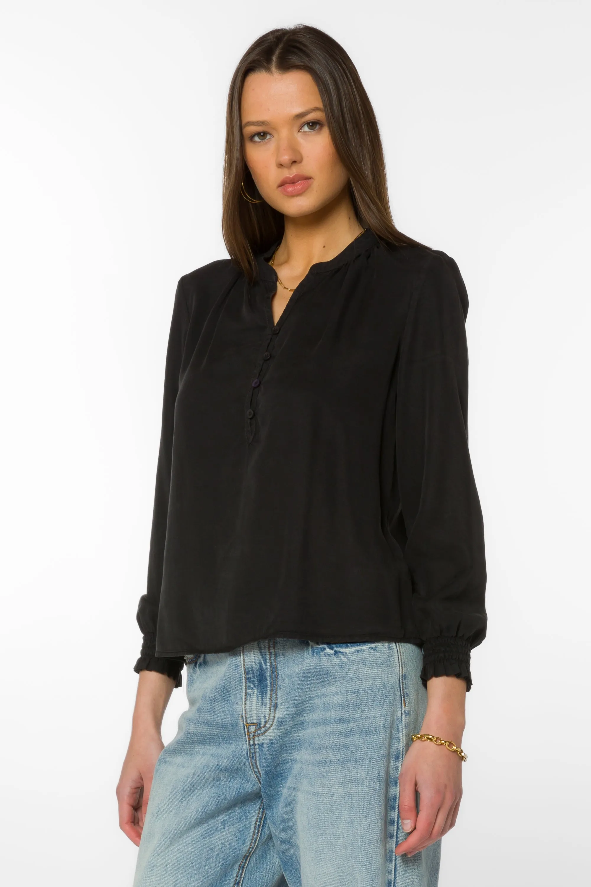 Kevin Black Blouse sold by Velvet Heart product image thumbnail 4