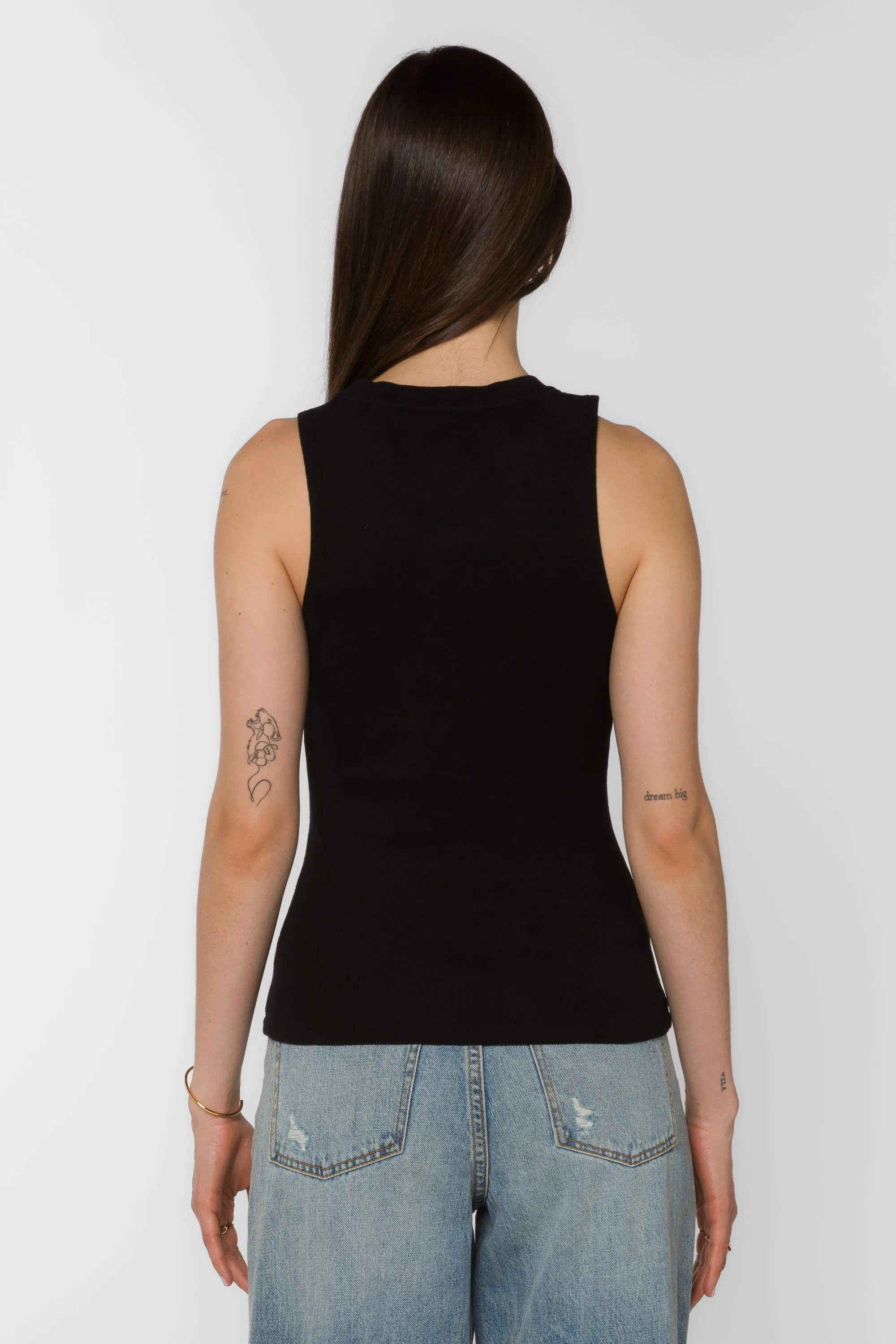 Tibby Black Tank sold by Velvet Heart product image thumbnail 4