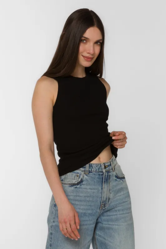 Tibby Black Tank sold by Velvet Heart