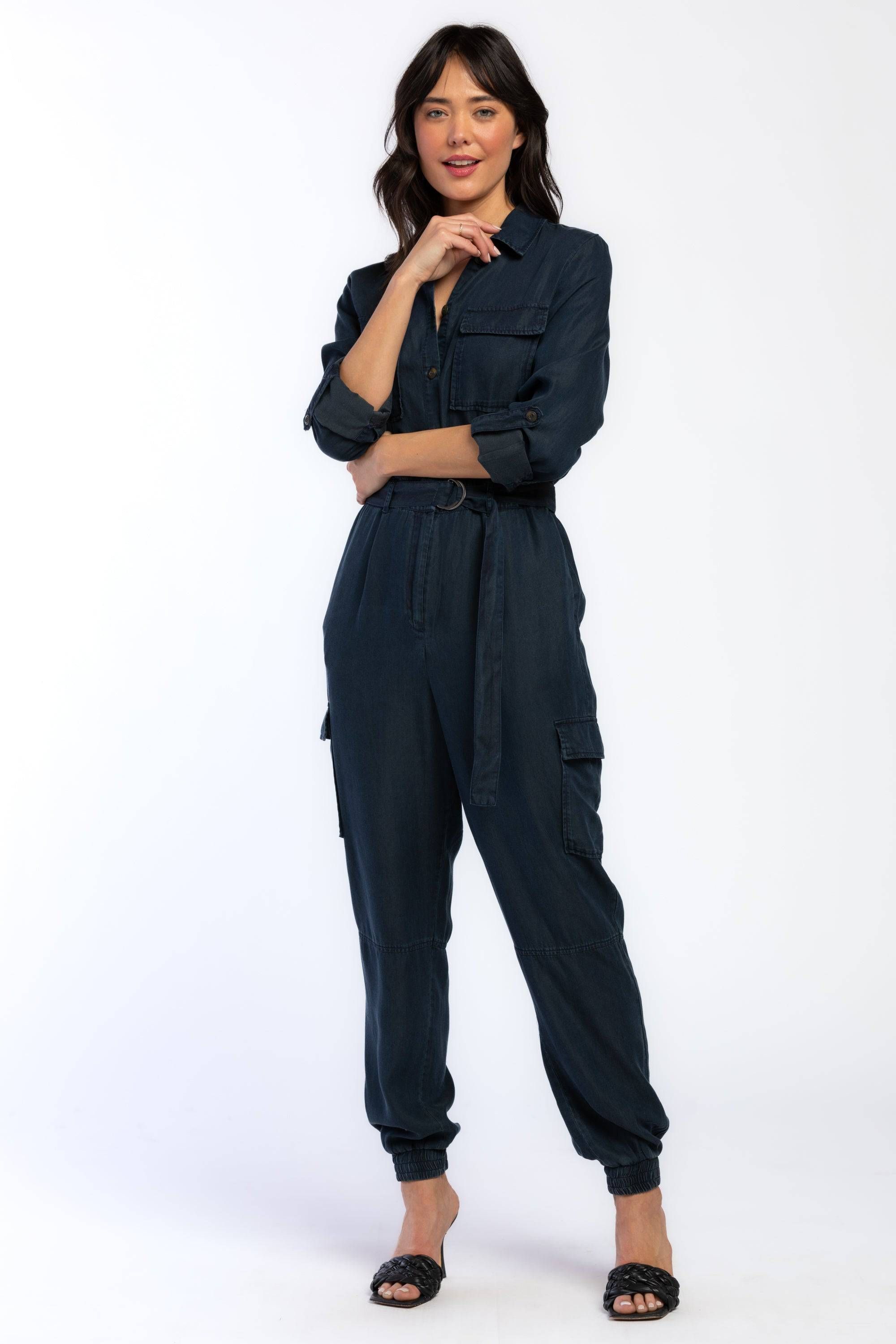 Kena Indigo Jumpsuit sold by Velvet Heart product image thumbnail 2