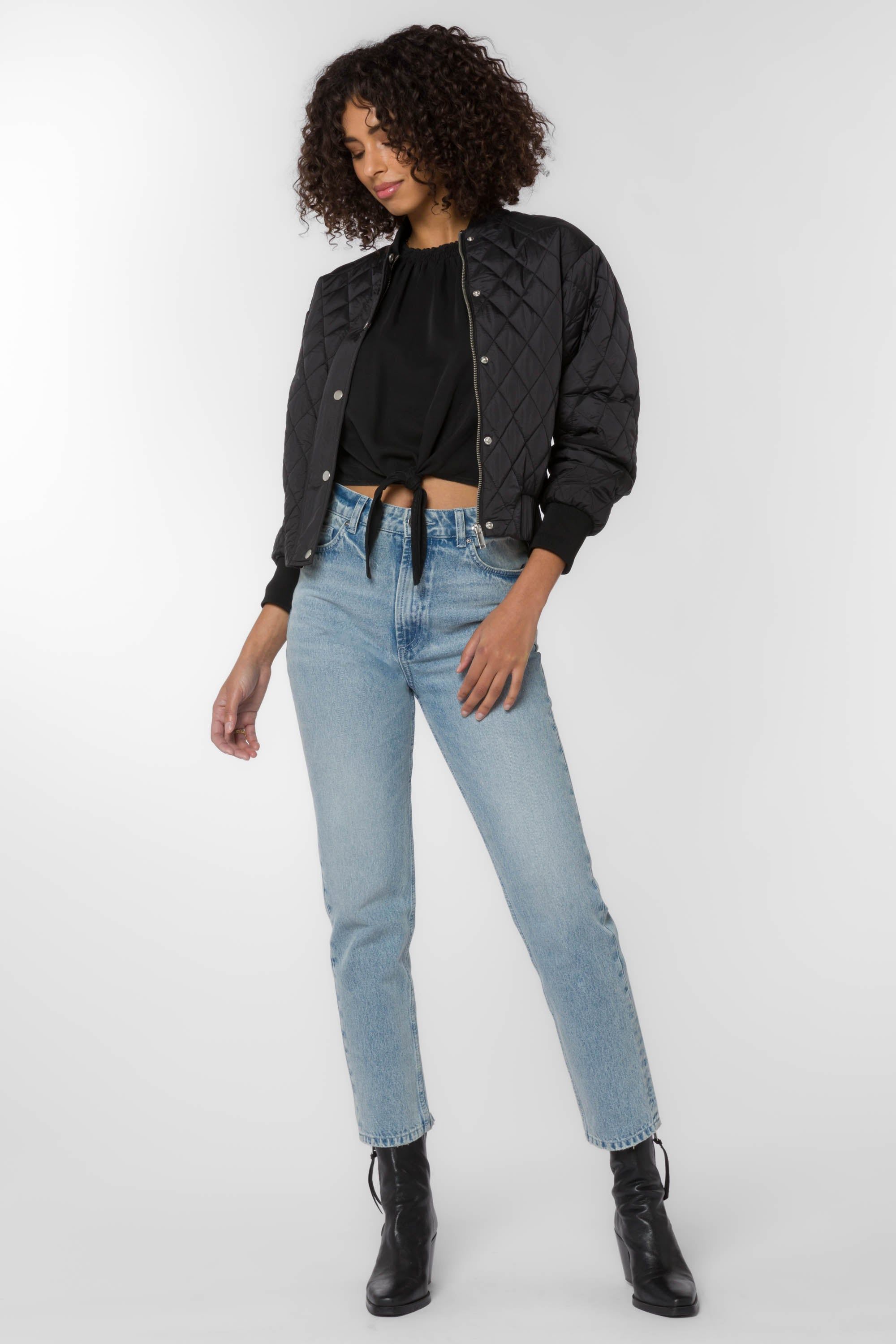 Sakura Black Jacket sold by Velvet Heart