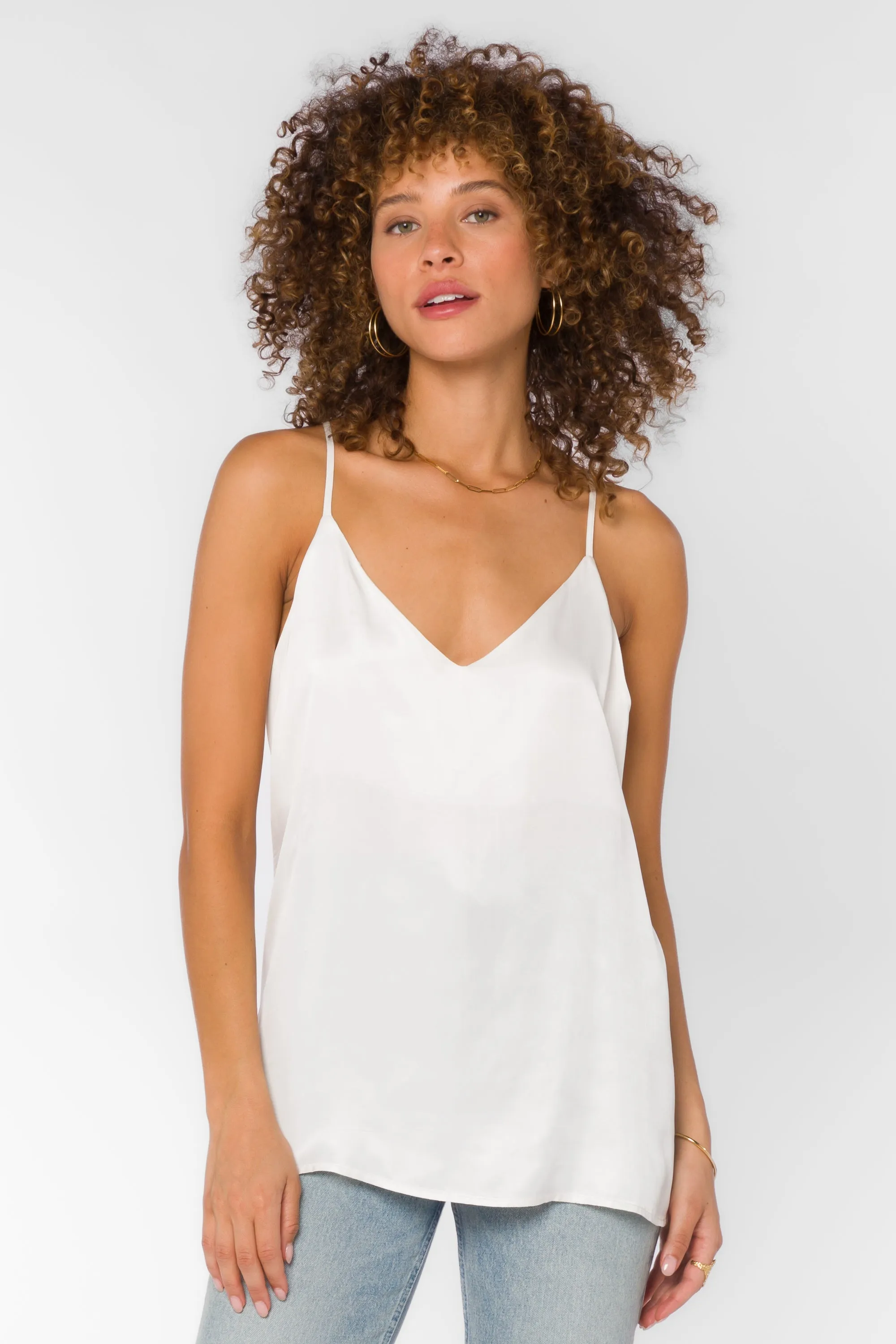 Moxie White Cami sold by Velvet Heart product image thumbnail 3