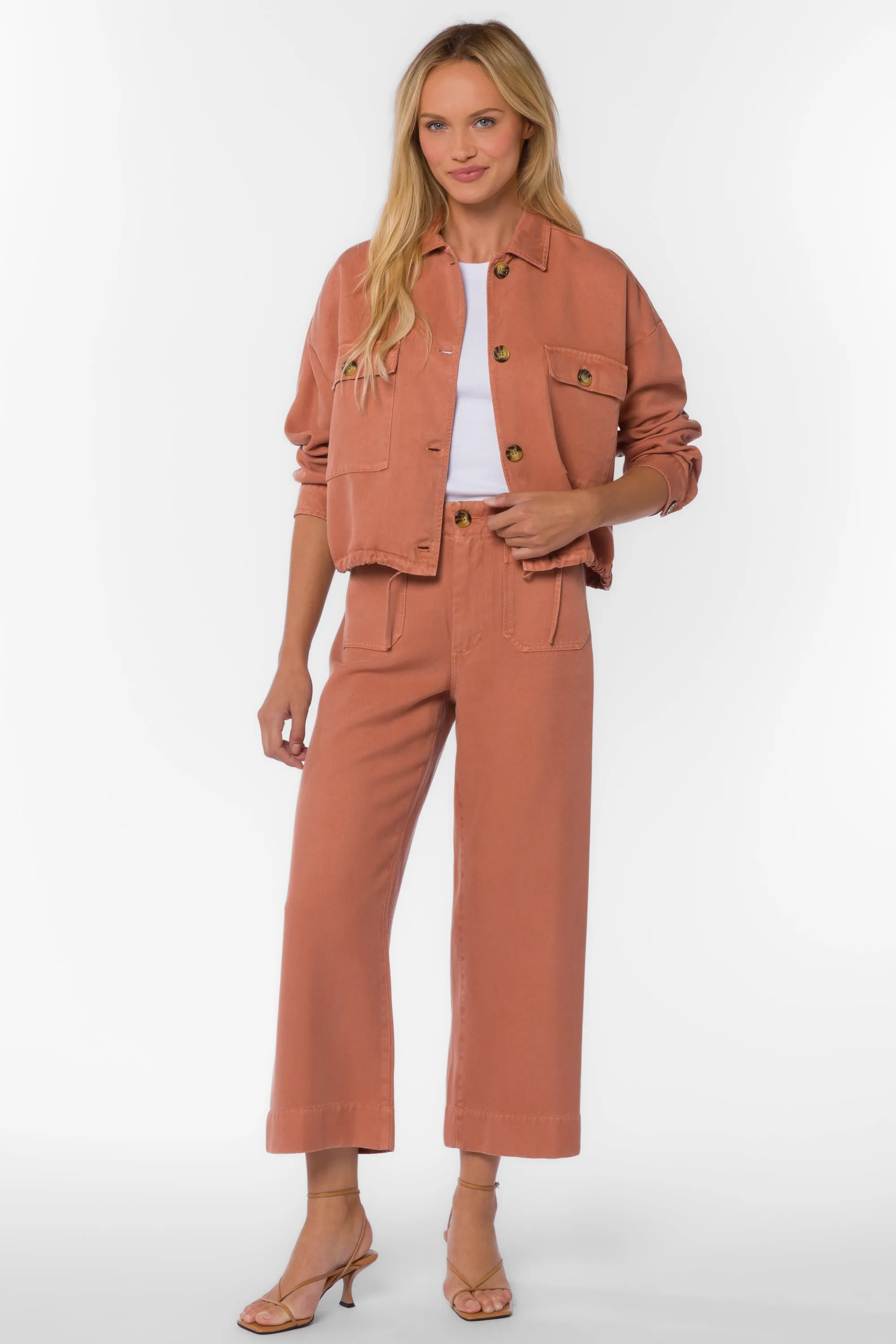 Elvera Toffee Jacket sold by Velvet Heart product image thumbnail 5