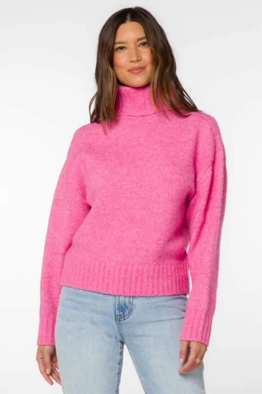 Tillie Pink Sweater sold by Velvet Heart