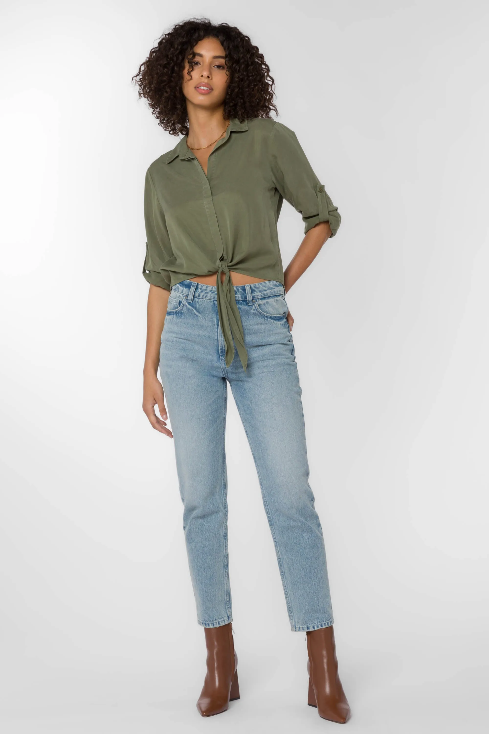 Solange Olive Top sold by Velvet Heart product image thumbnail 2