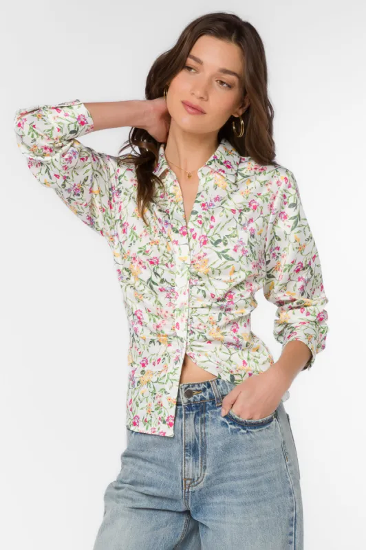 Bessie Spring Ivy Shirt sold by Velvet Heart
