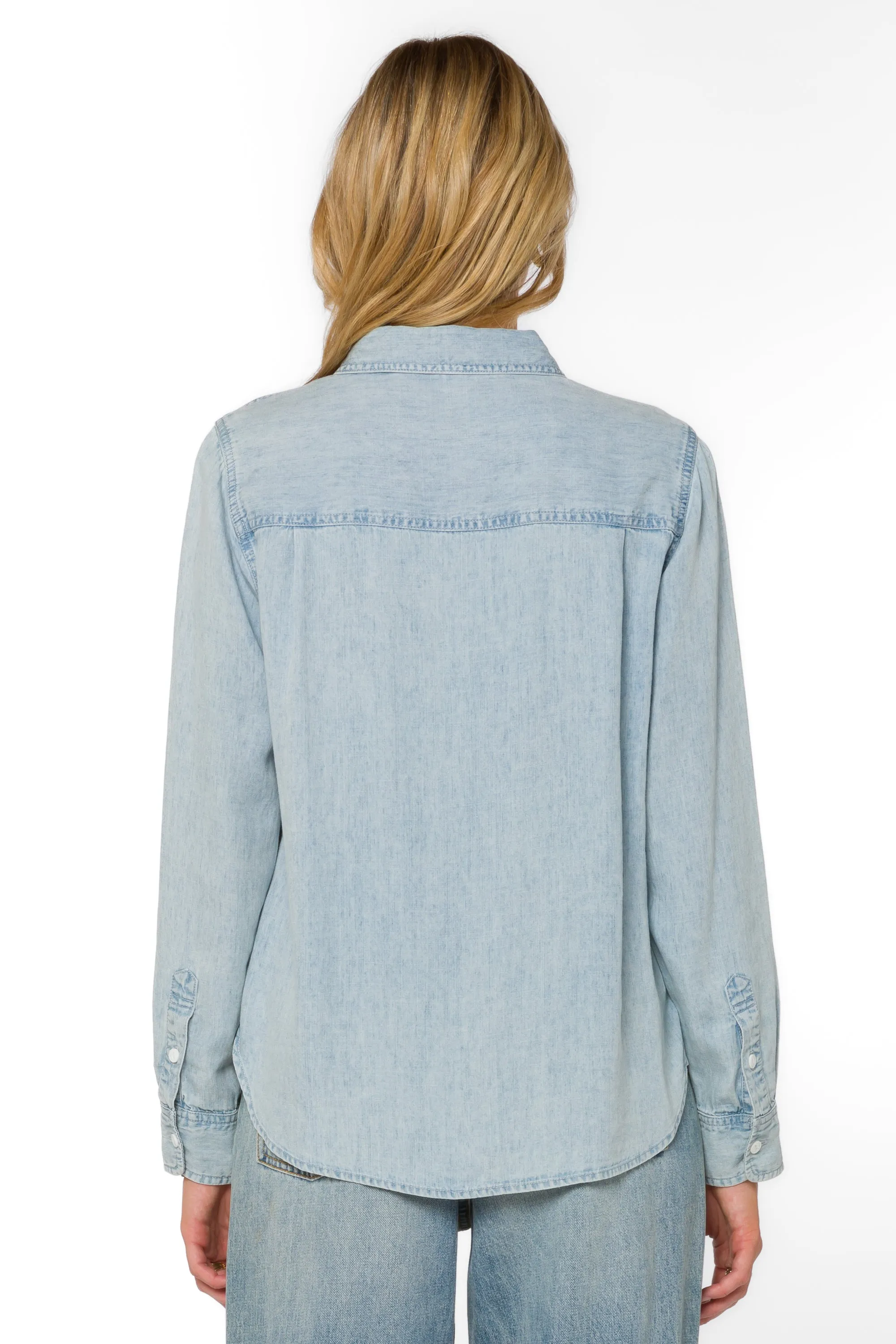Maeve Indigo Dyed Shirt sold by Velvet Heart product image thumbnail 4