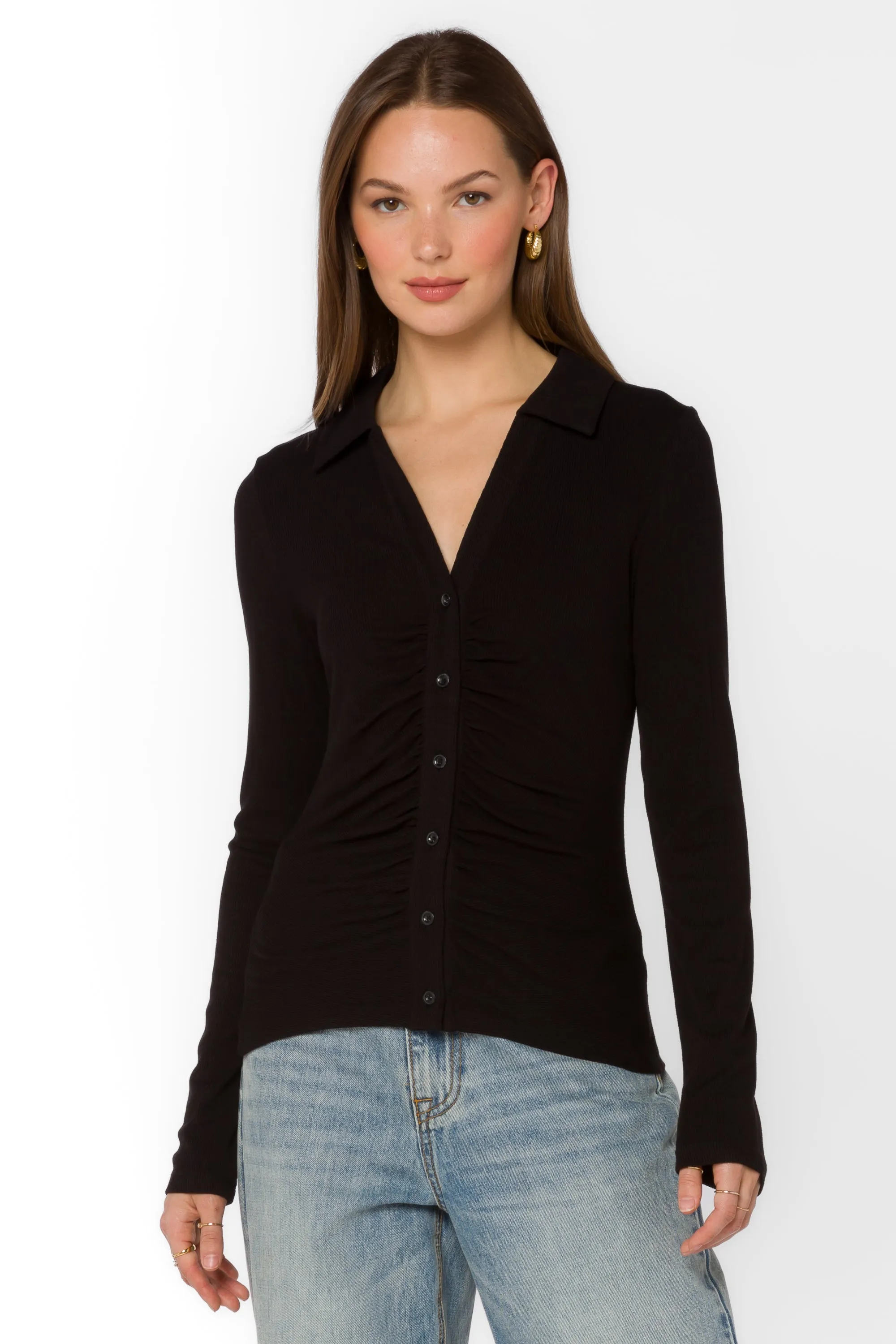 Cielo Black Top sold by Velvet Heart product image thumbnail 3