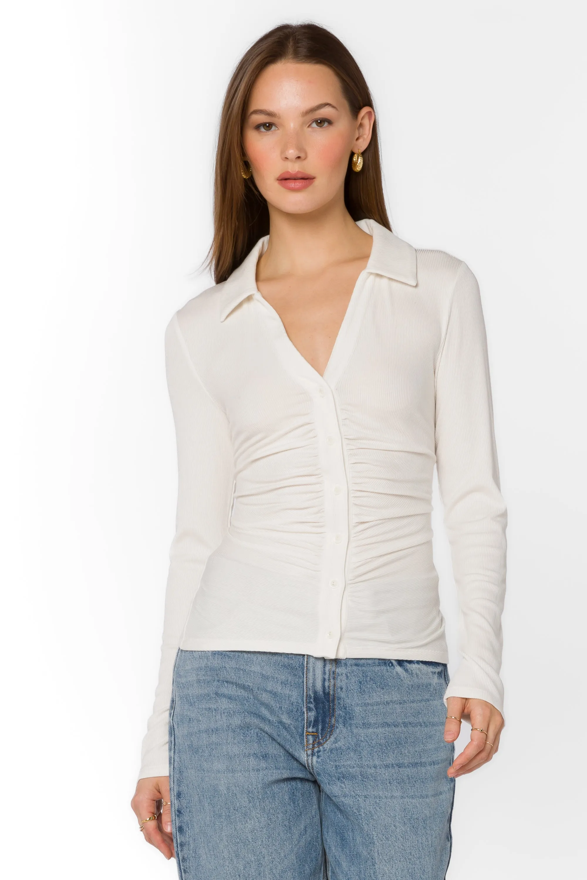 Cielo White Top sold by Velvet Heart product image thumbnail 3