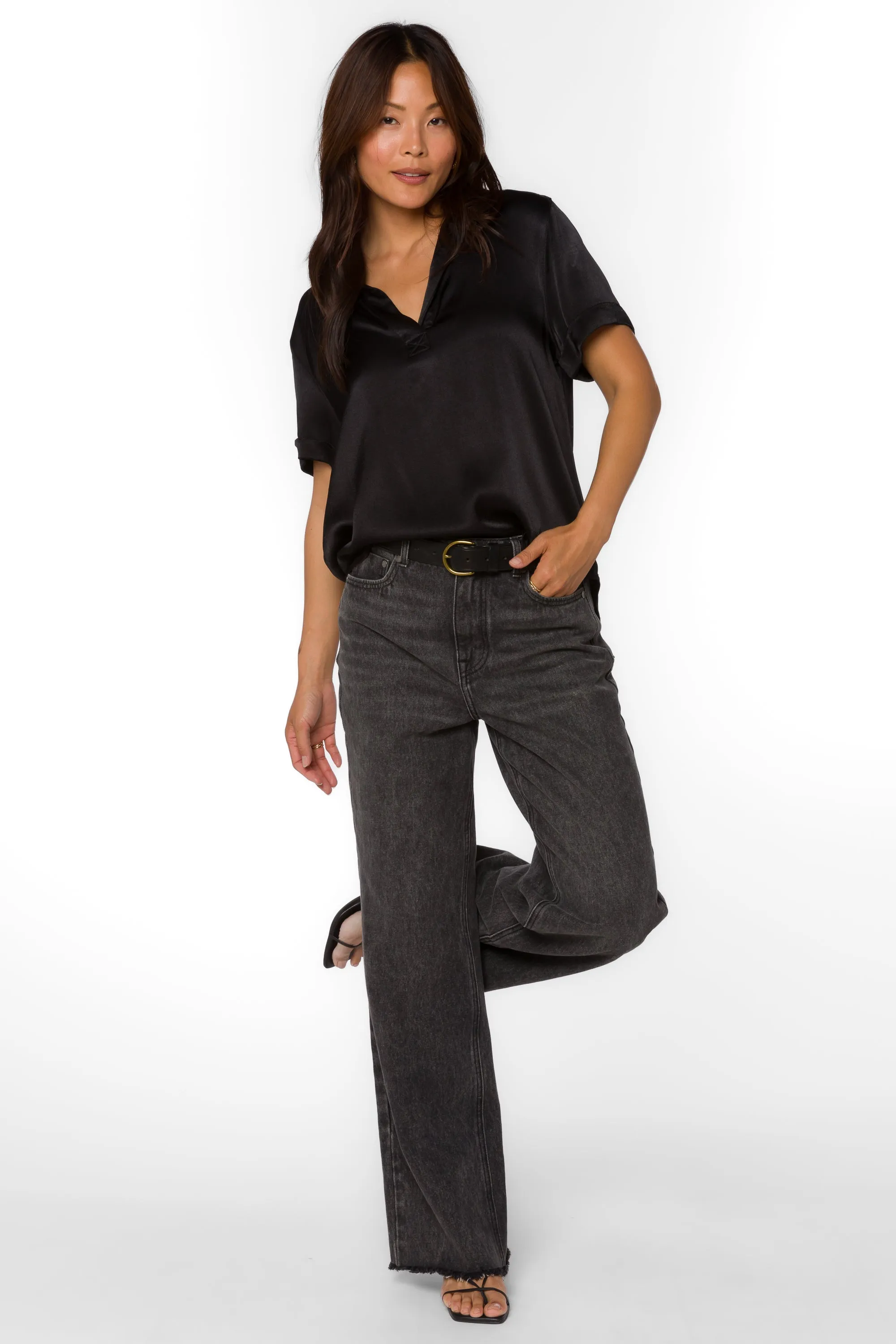 Lena Black Blouse sold by Velvet Heart product image thumbnail 2