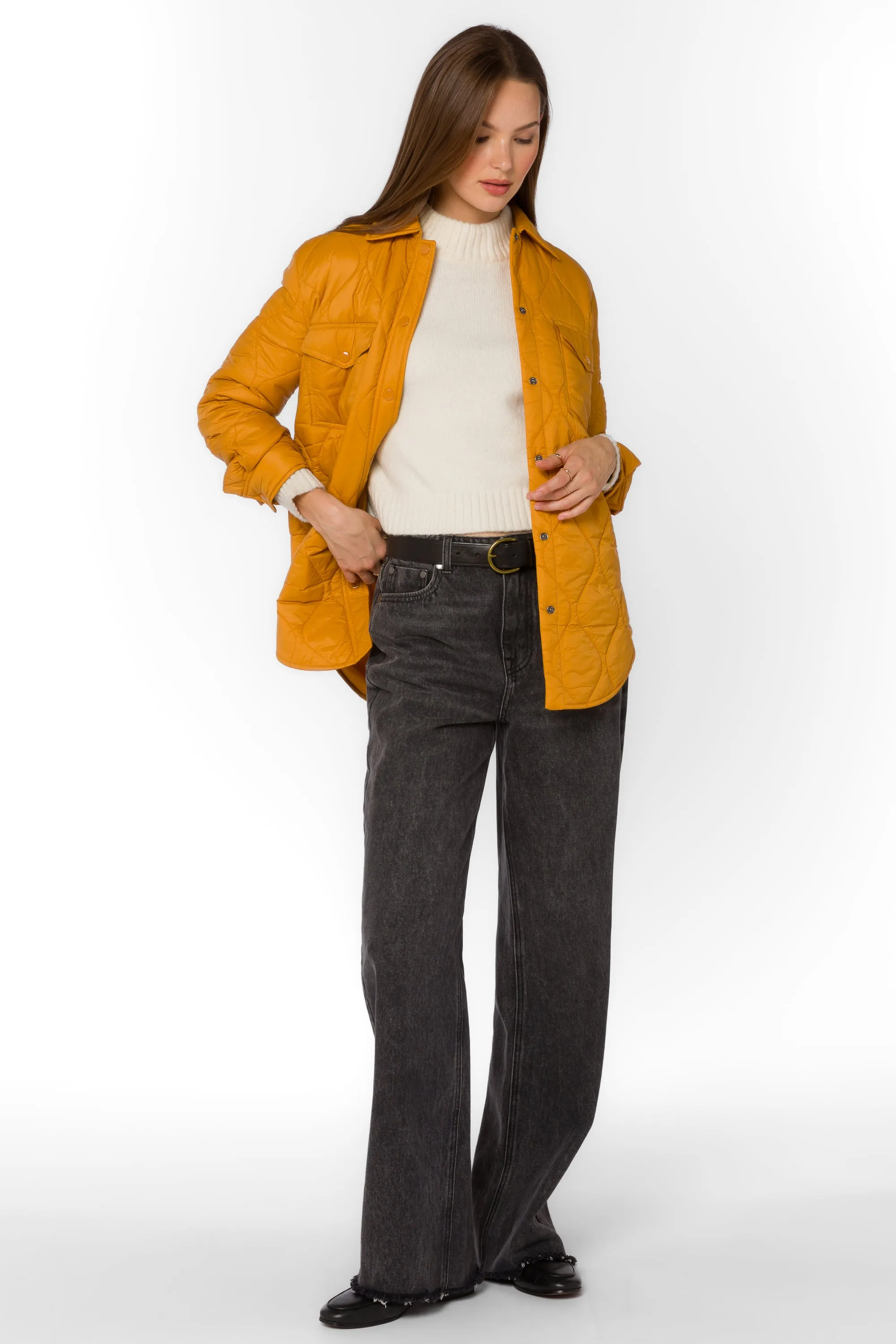 Bella Butterscotch Puffer Jacket sold by Velvet Heart product image thumbnail 2