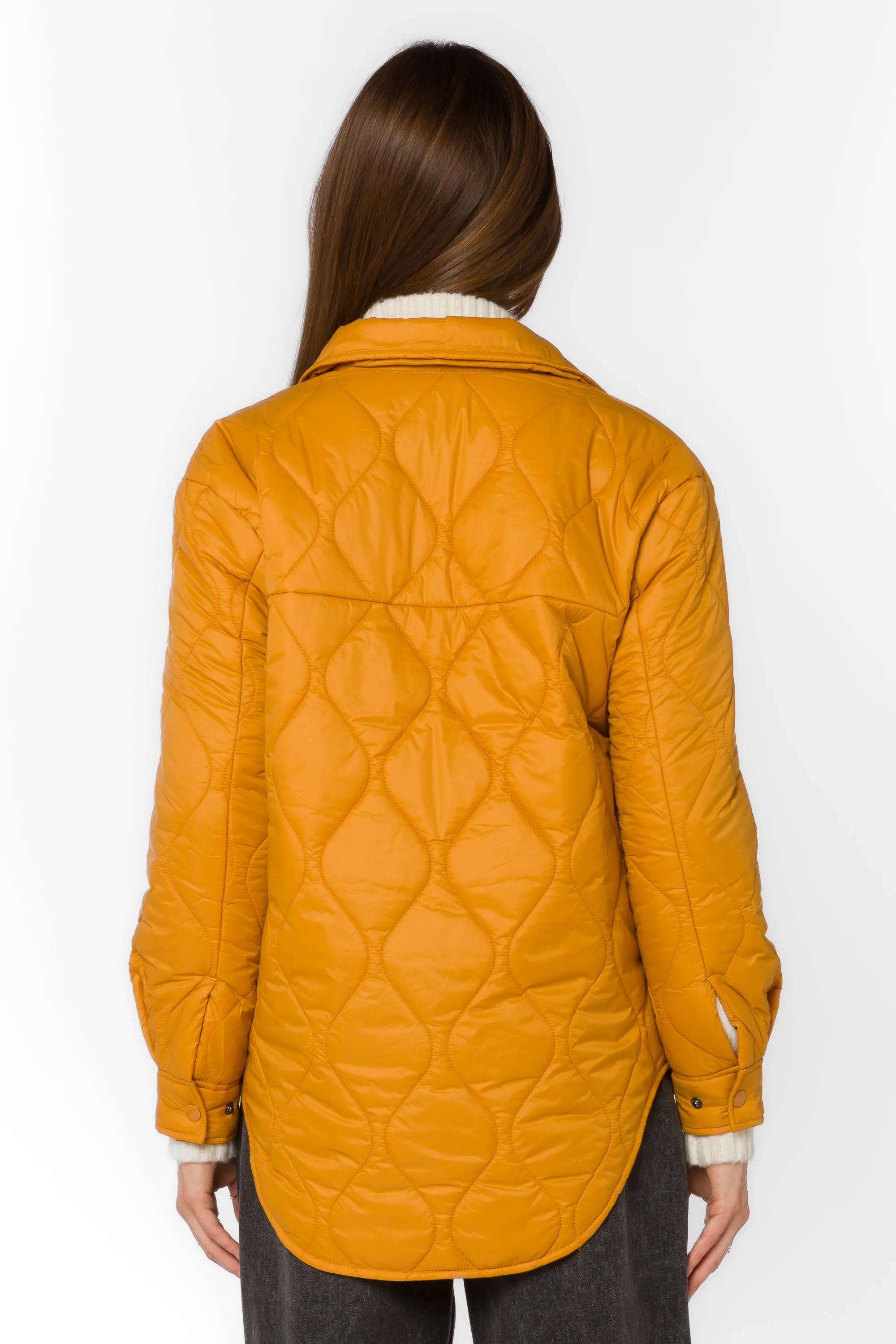 Bella Butterscotch Puffer Jacket sold by Velvet Heart product image thumbnail 4