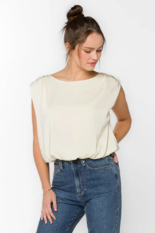 Apollo Ivory Blouse sold by Velvet Heart