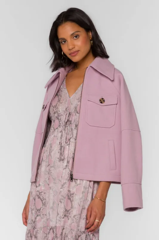 Stassi Muted Mauve Jacket sold by Velvet Heart