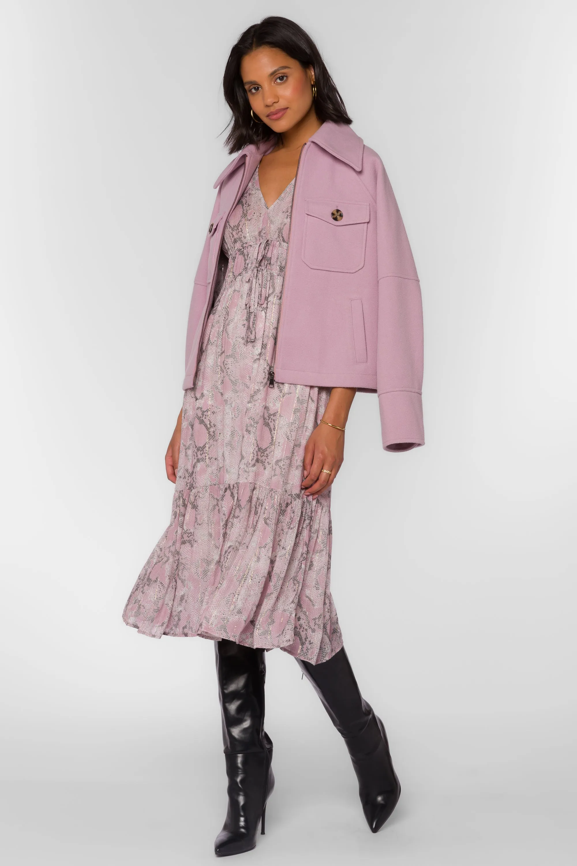 Stassi Muted Mauve Jacket sold by Velvet Heart product image thumbnail 2