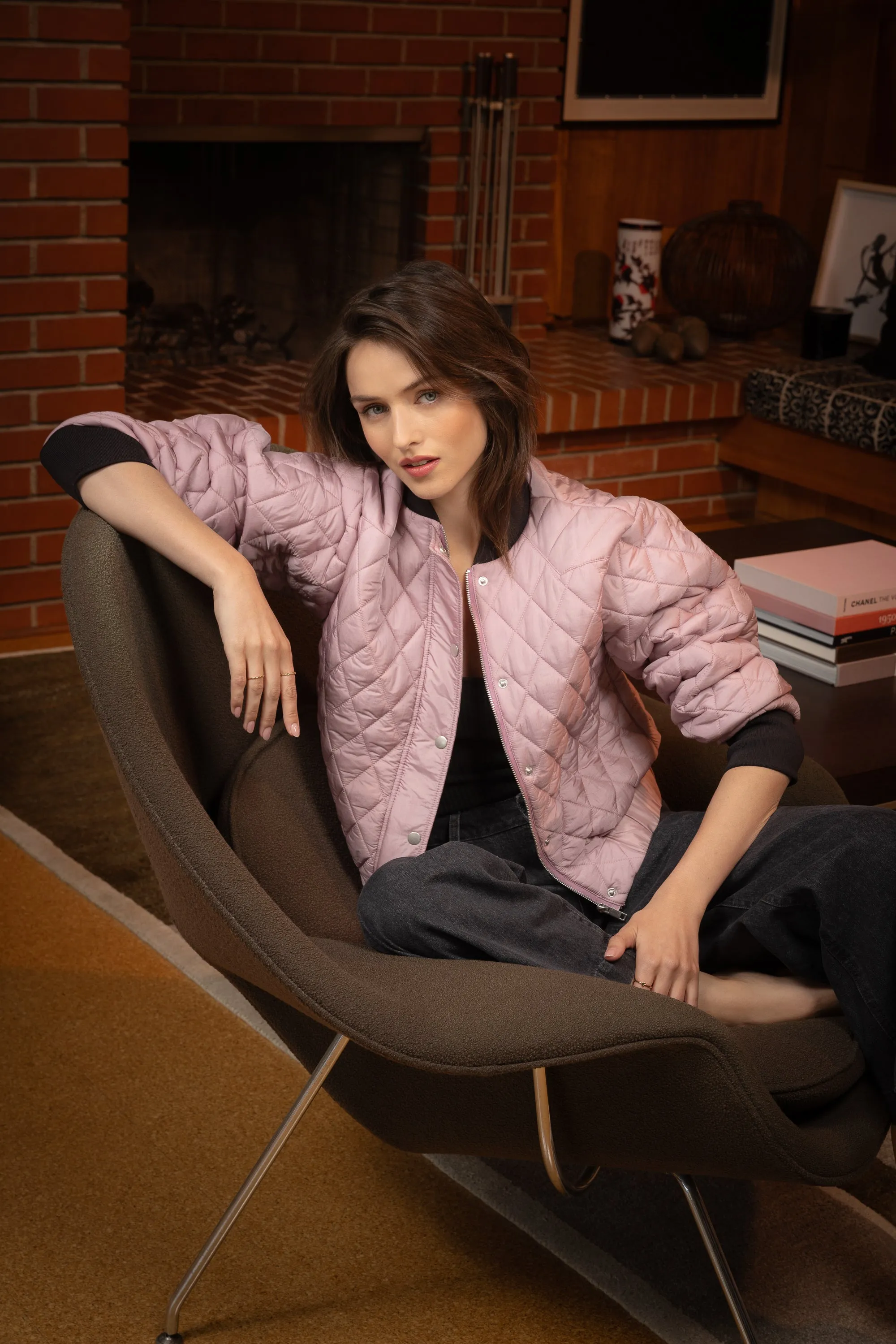 Sakura Muted Mauve Jacket sold by Velvet Heart product image thumbnail 2