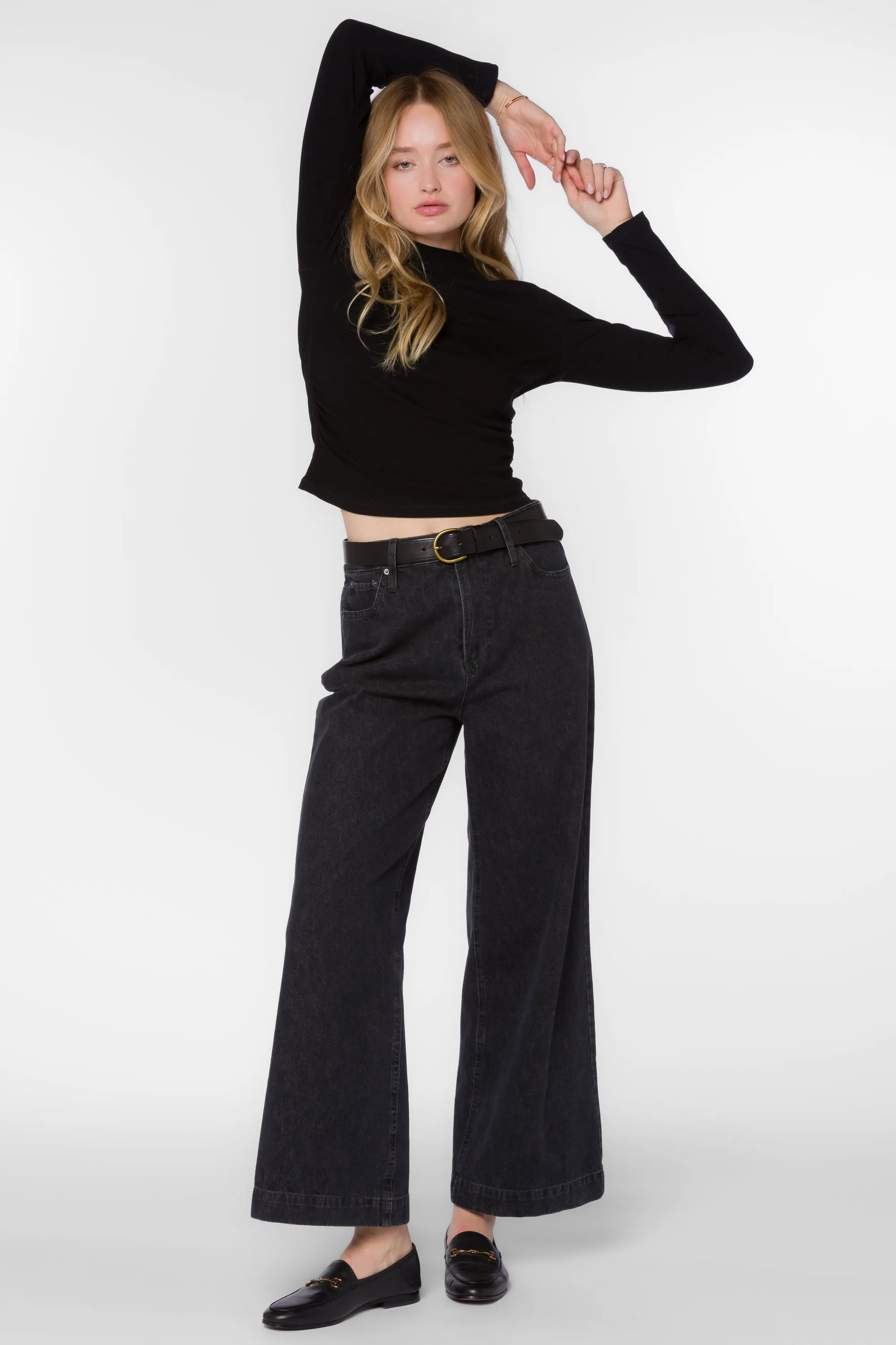 Kamari Black Top sold by Velvet Heart product image thumbnail 2