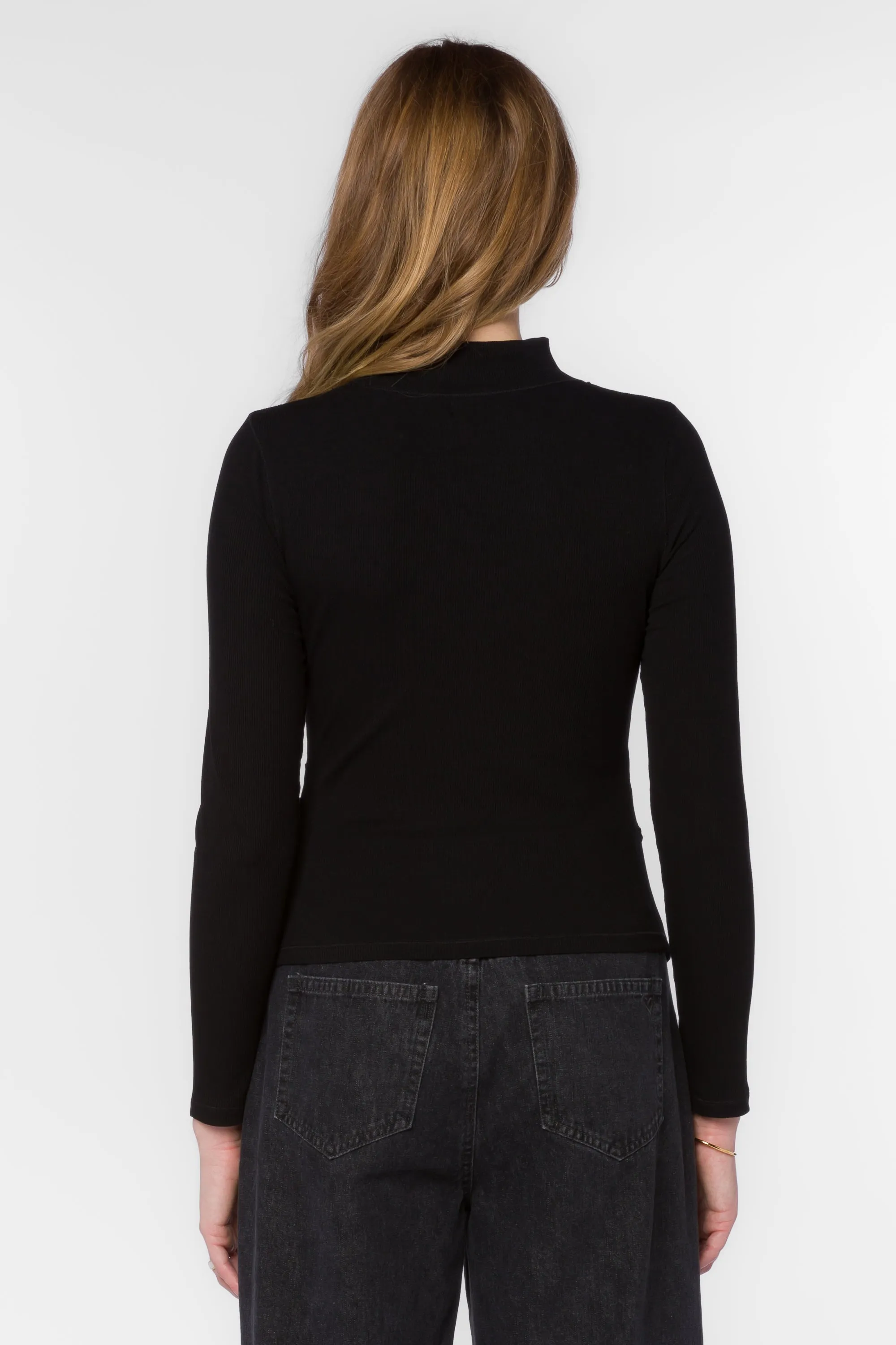 Kamari Black Top sold by Velvet Heart product image thumbnail 4