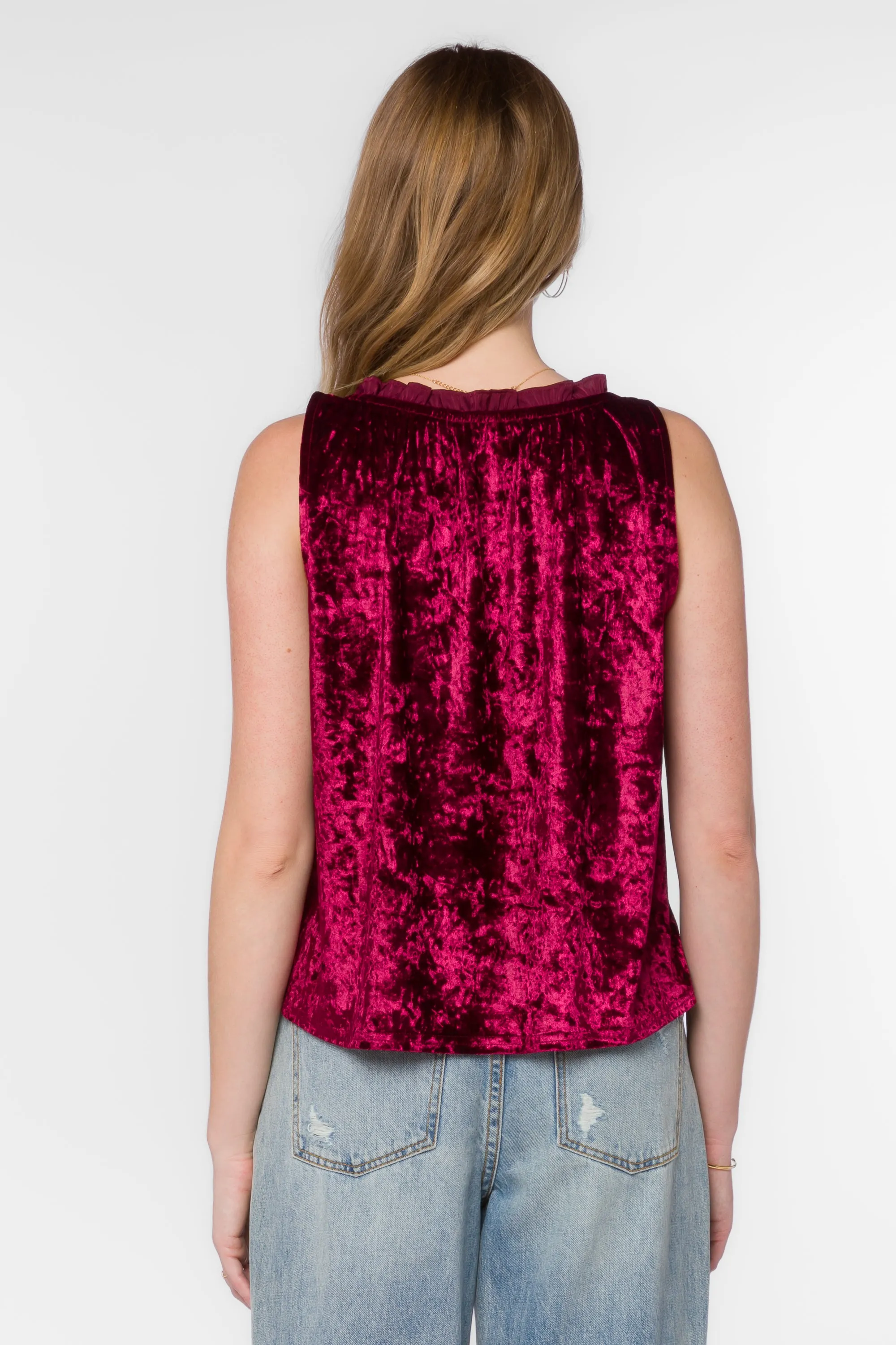 Jaylah Cabernet Top sold by Velvet Heart product image thumbnail 4