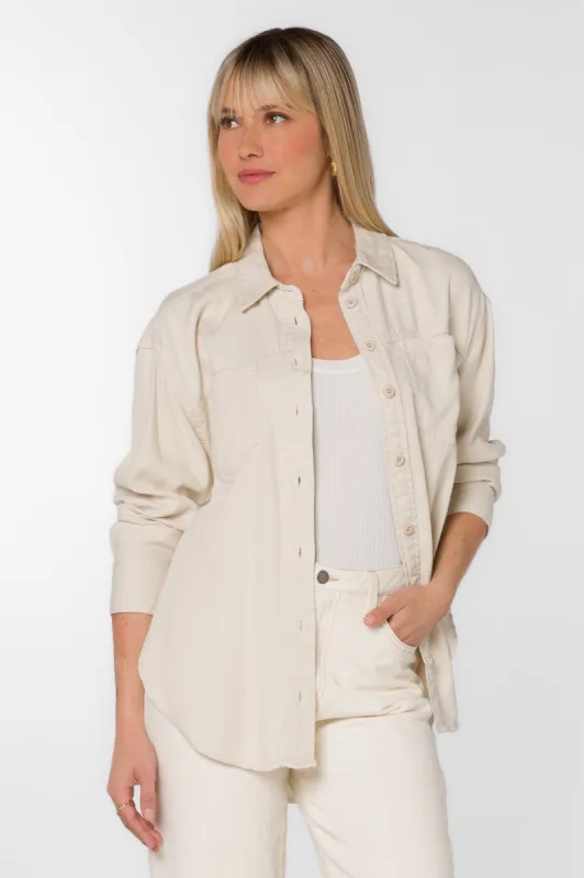 Braxton Wheat Shirt sold by Velvet Heart