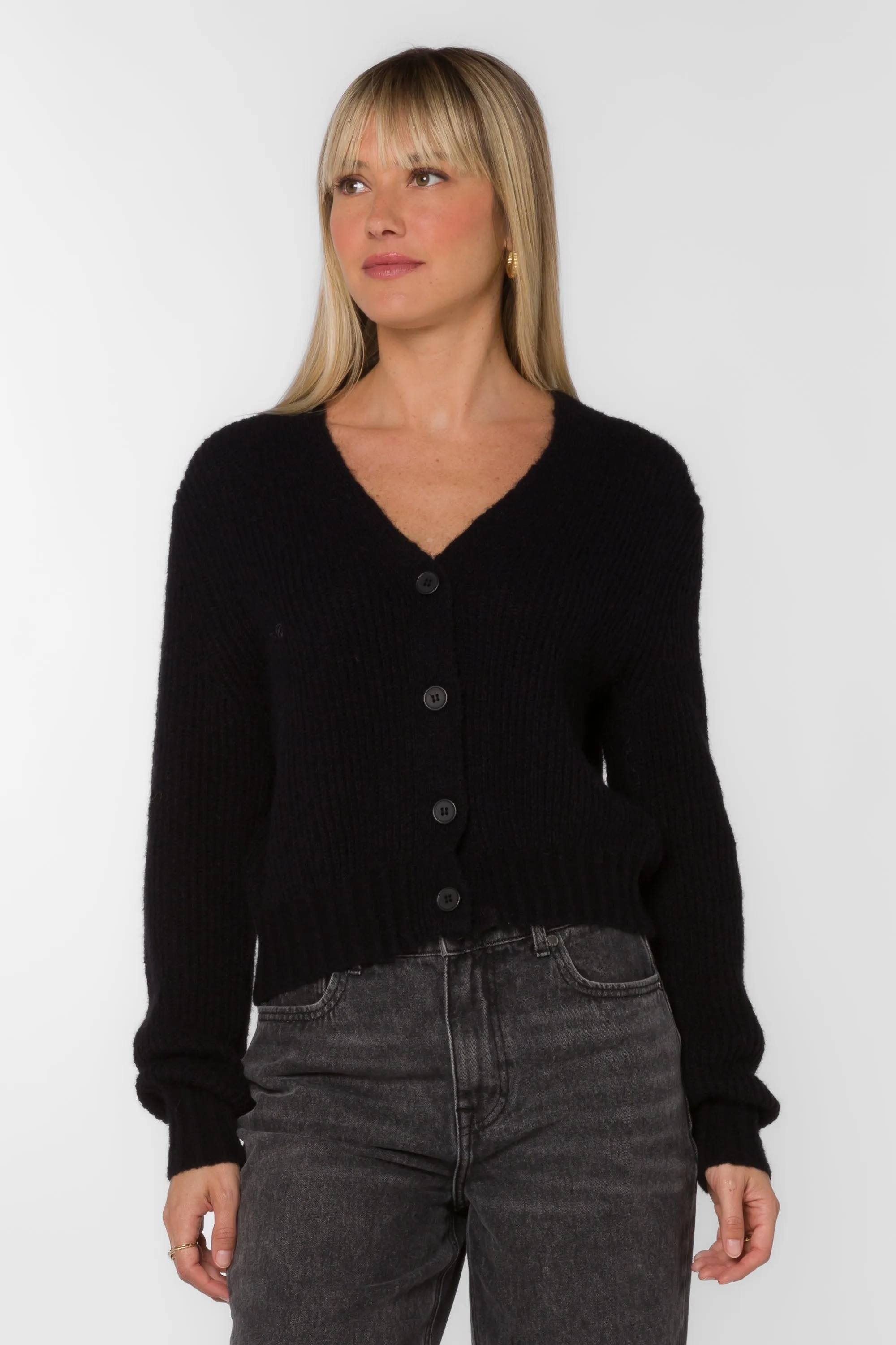 Sunshine Black Cardigan sold by Velvet Heart product image thumbnail 4