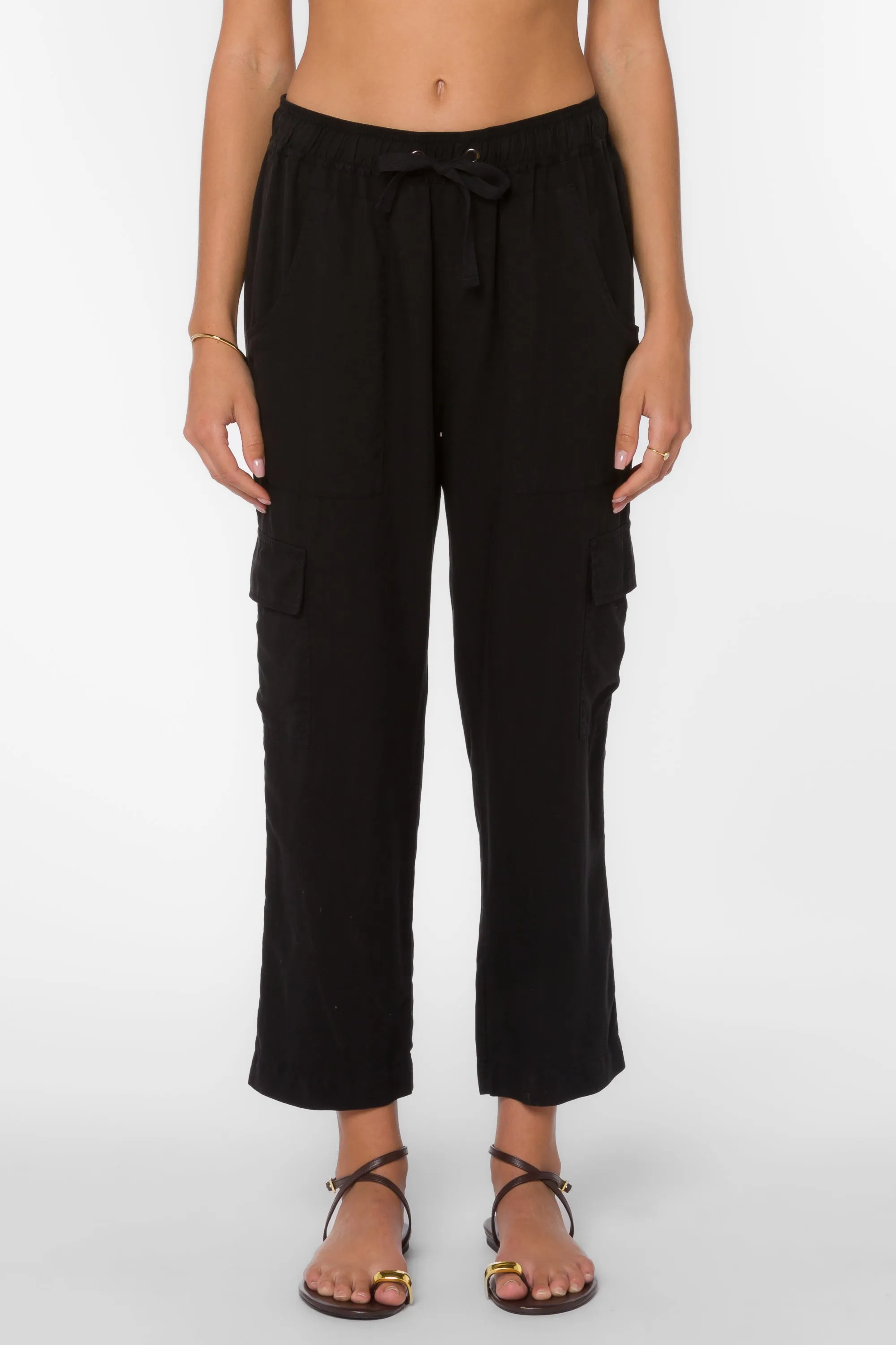 Lunay Black Tencel™ Pants sold by Velvet Heart product image thumbnail 2