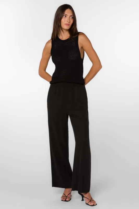 Morelia Black Tencel™ Pants sold by Velvet Heart
