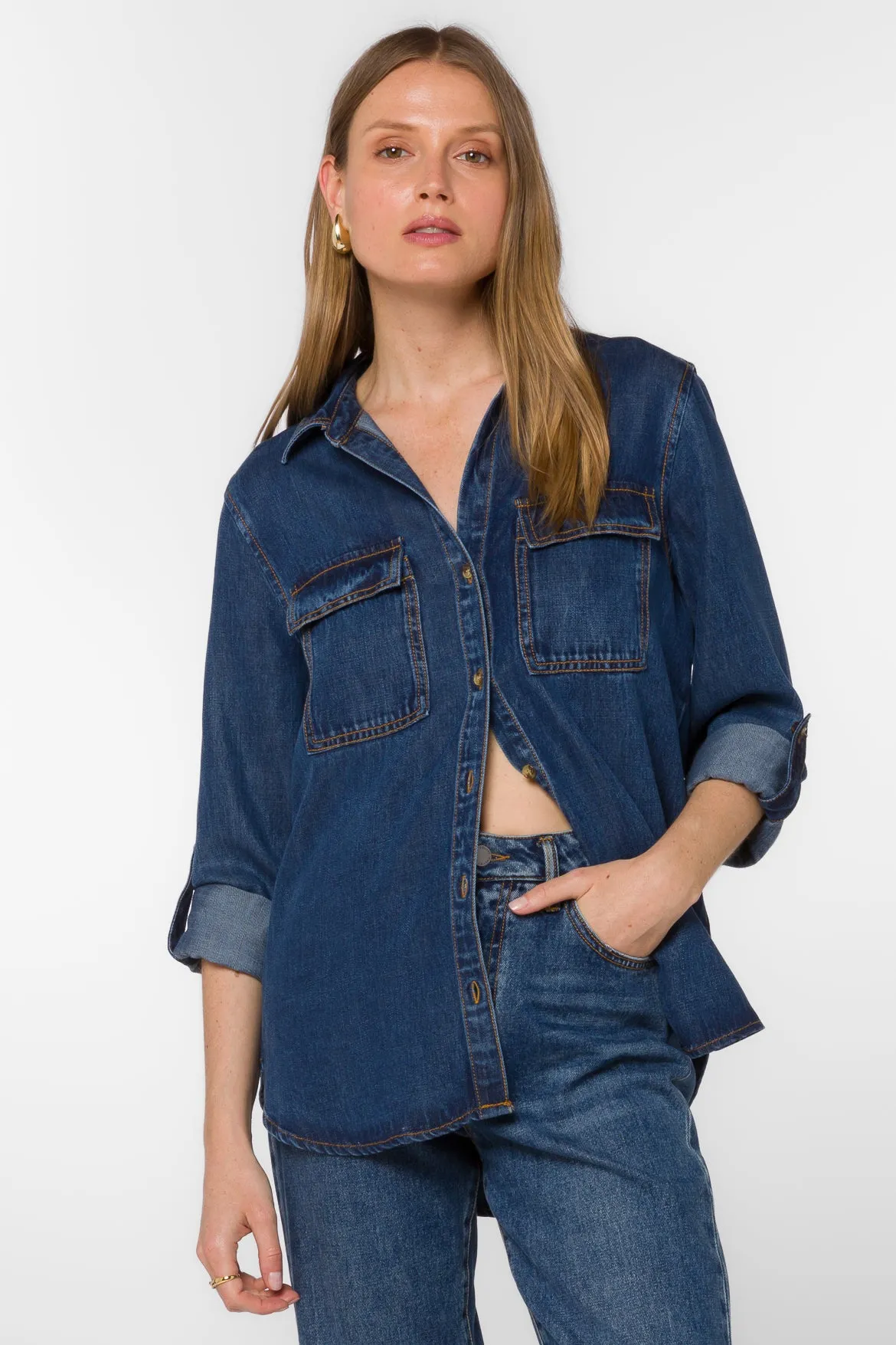 Talma Vintage Havana Shirt sold by Velvet Heart