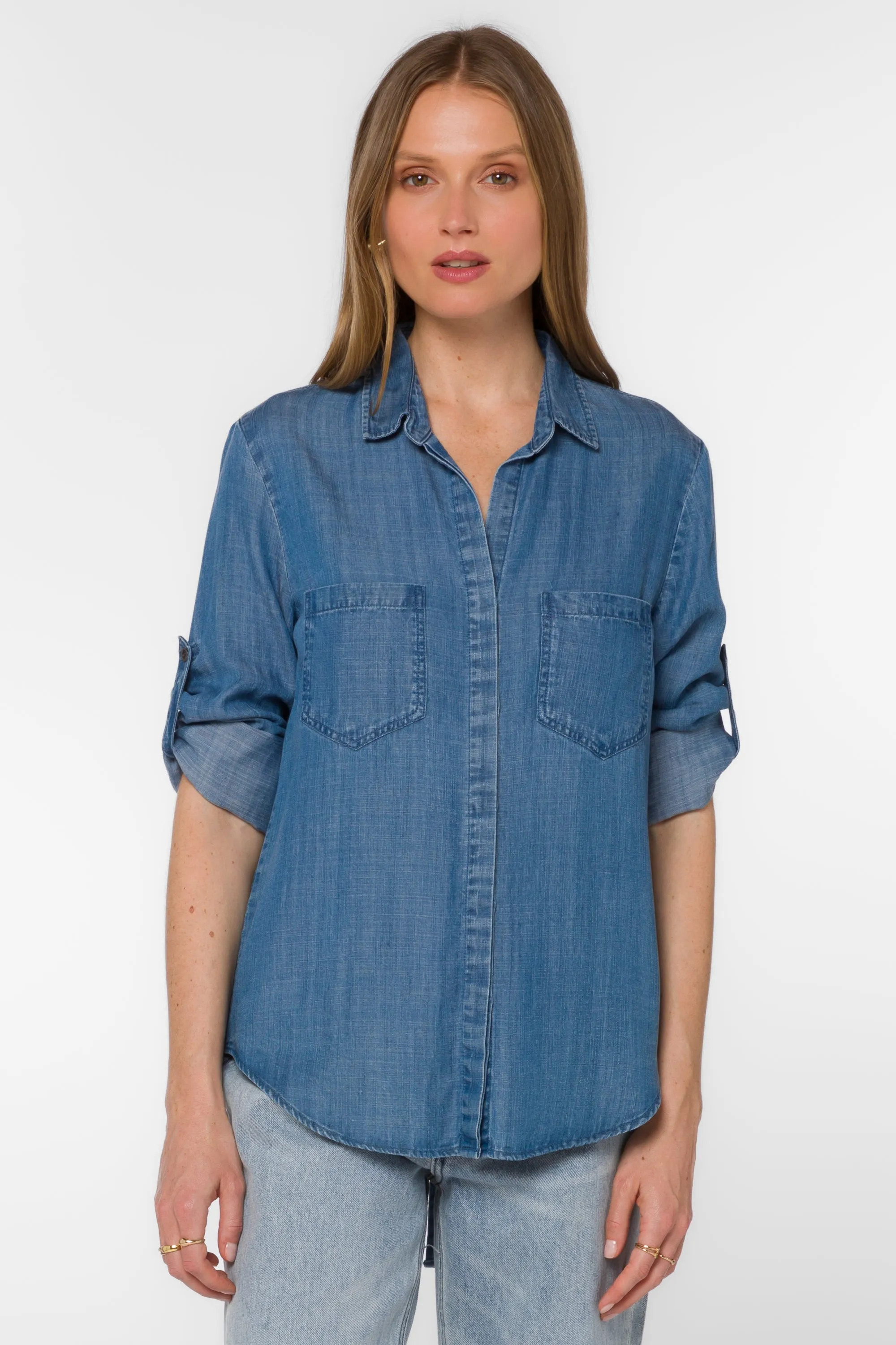 Riley Venice Sky Shirt sold by Velvet Heart product image thumbnail 3