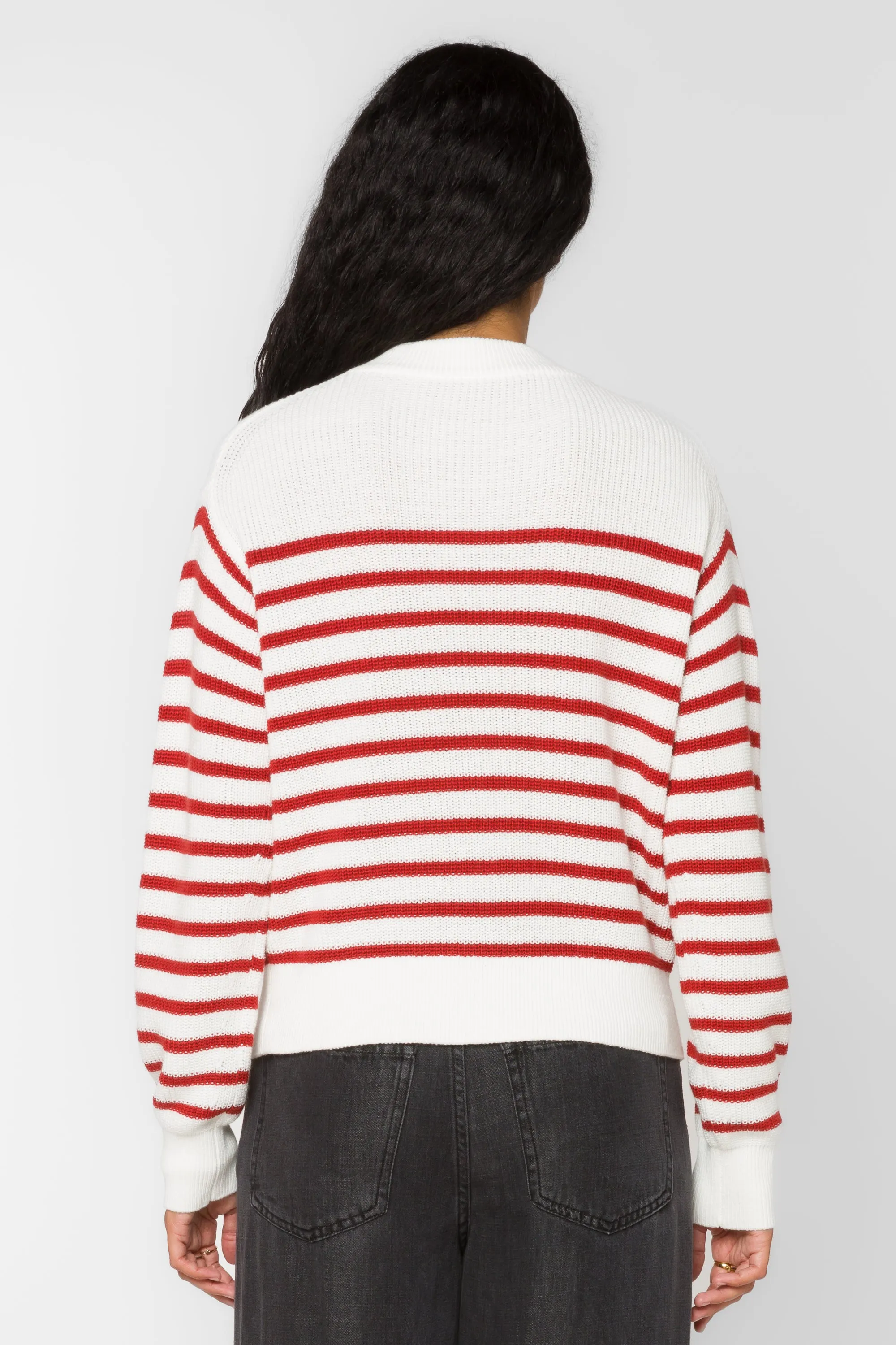 Margot Red Stripe Sweater sold by Velvet Heart product image thumbnail 4
