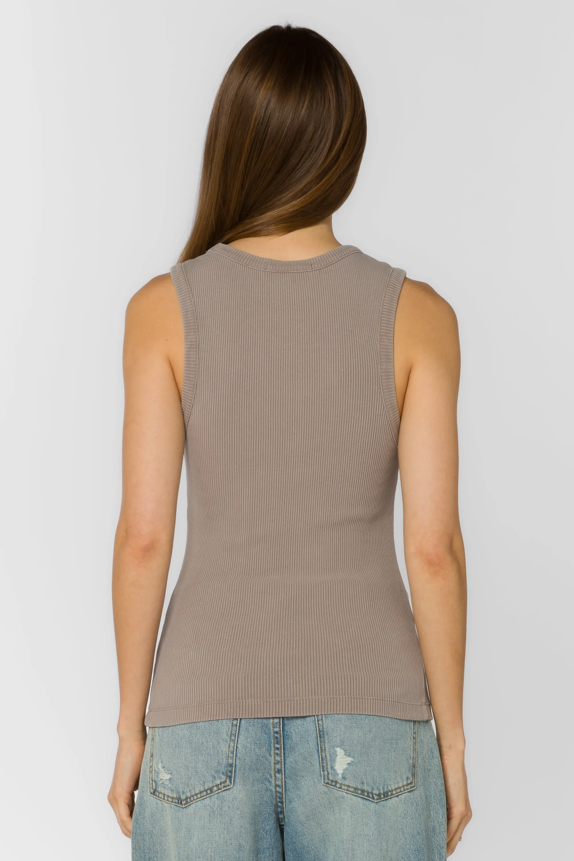 Larisa Storm Grey Tank sold by Velvet Heart product image thumbnail 4