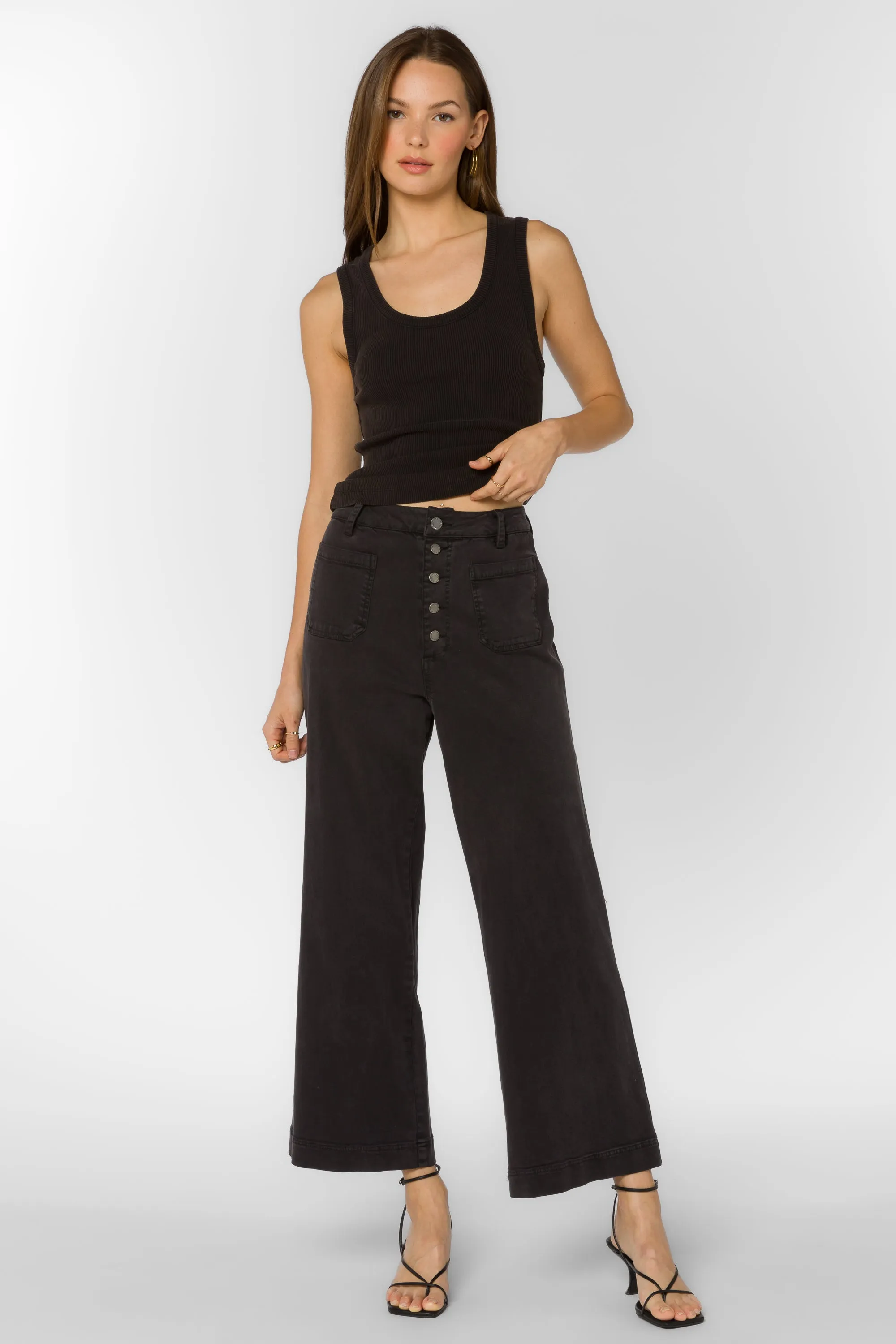 Larisa Black Tank sold by Velvet Heart product image thumbnail 2