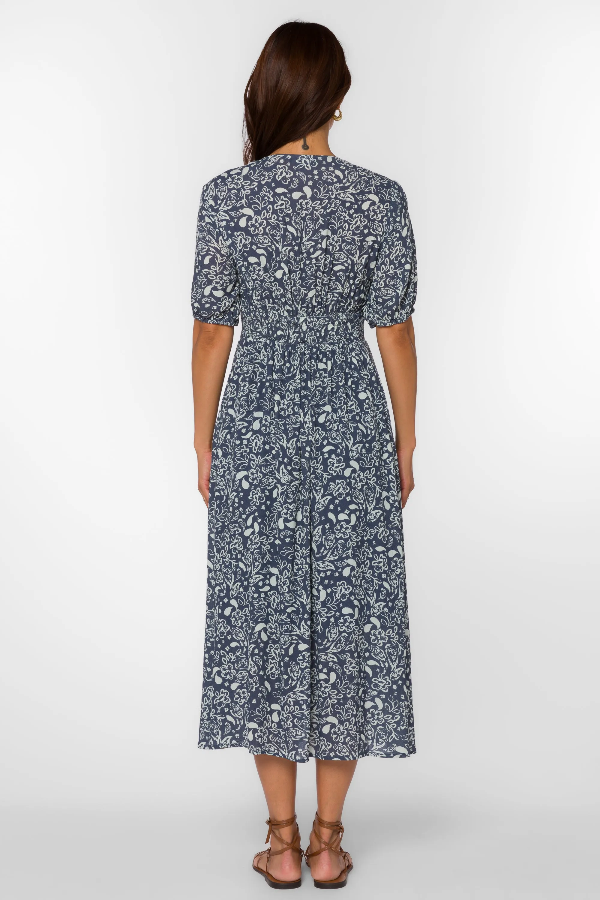 Livana Navy Floral Dress sold by Velvet Heart product image thumbnail 3