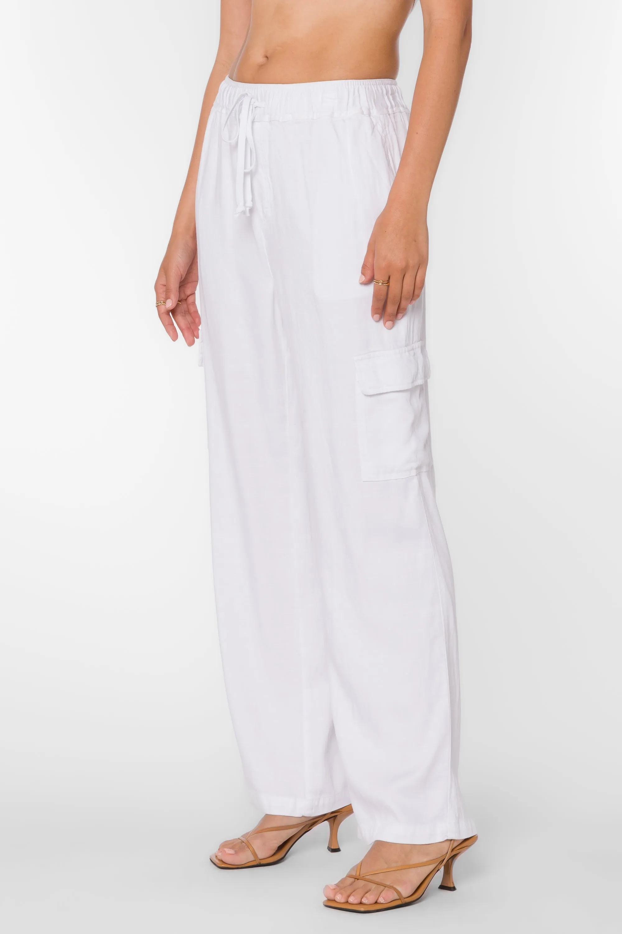 Lynlee Optic White Pants sold by Velvet Heart product image thumbnail 3