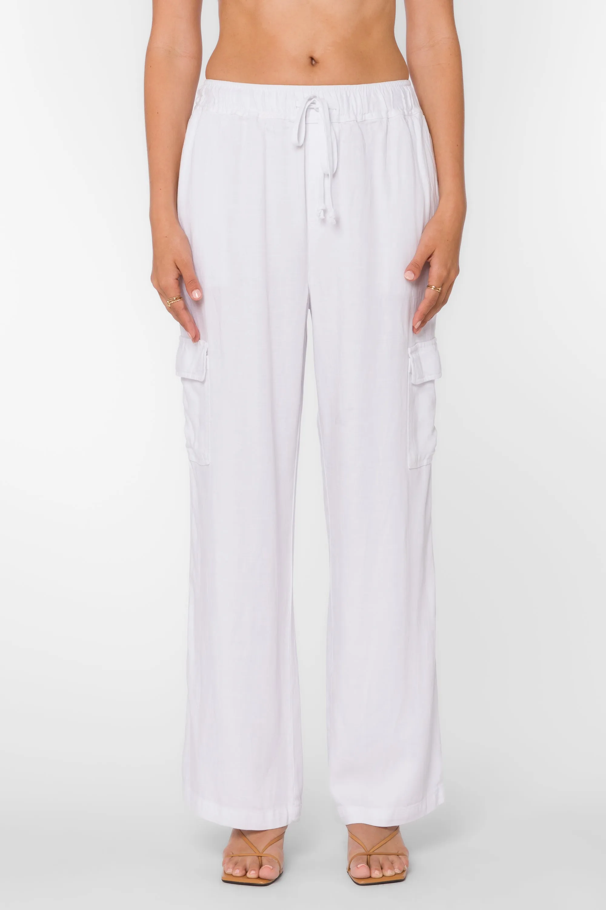 Lynlee Optic White Pants sold by Velvet Heart product image thumbnail 2