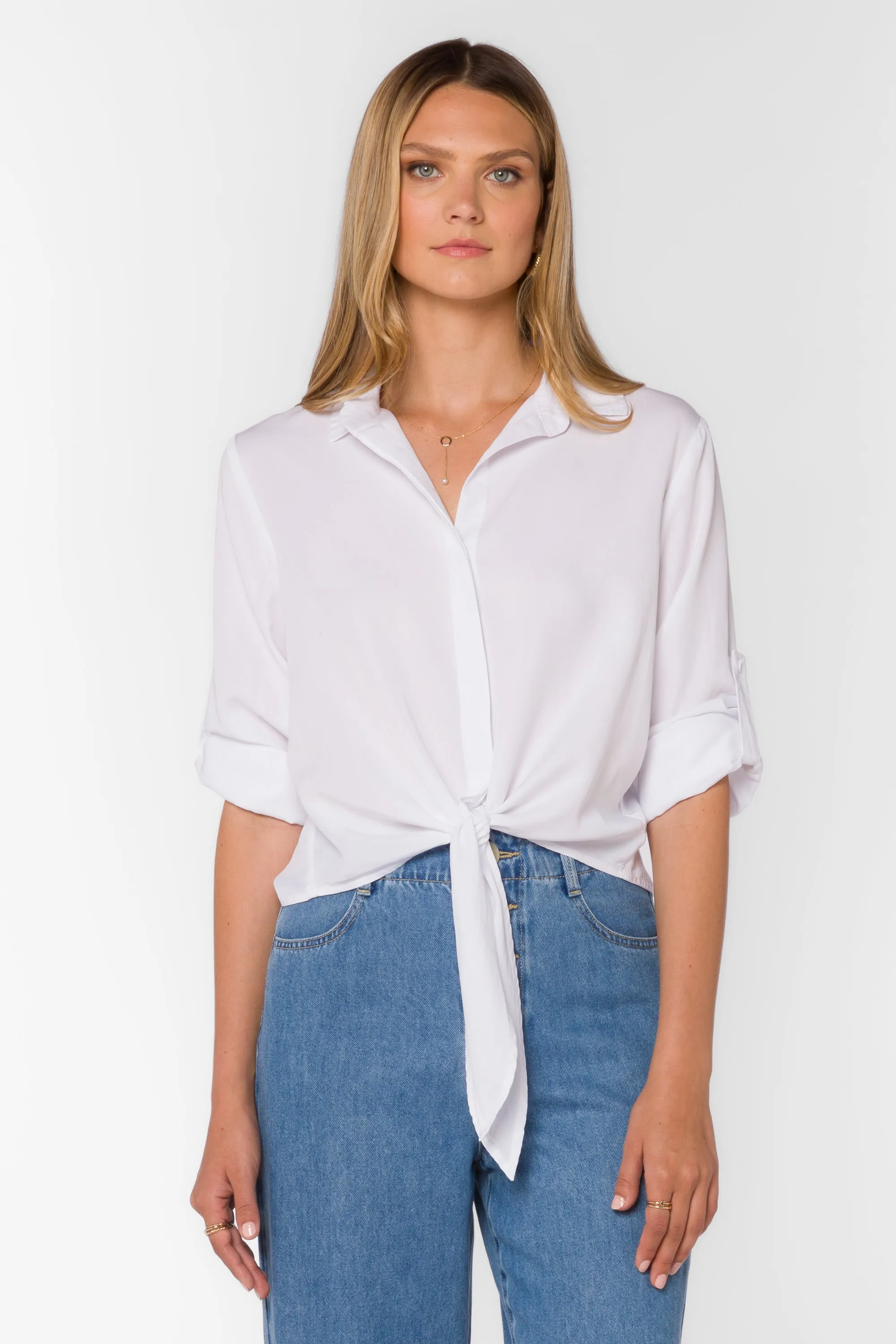 Solange Optic White Shirt sold by Velvet Heart product image thumbnail 3